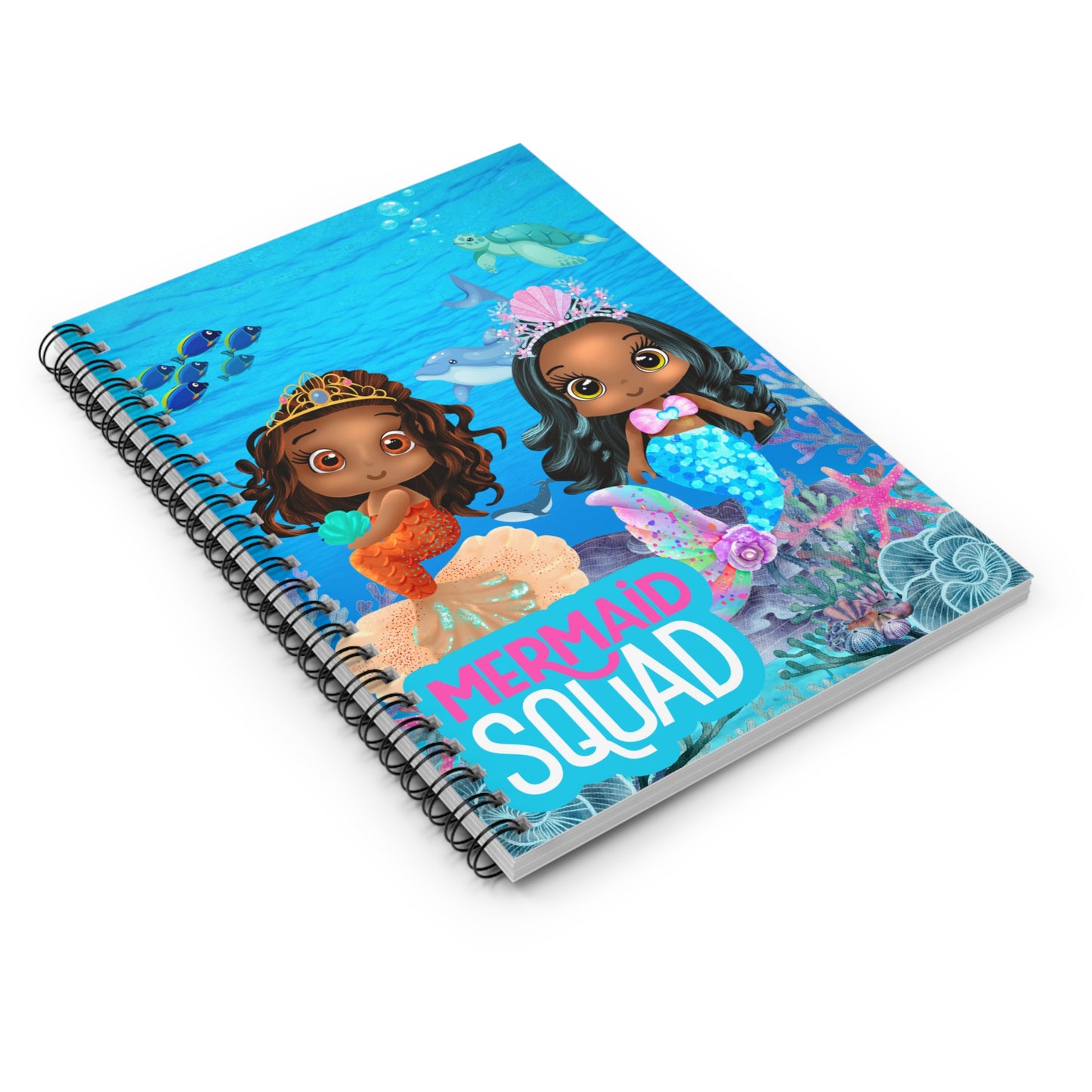 Mermaid Squad Spiral Notebook - Ruled Line