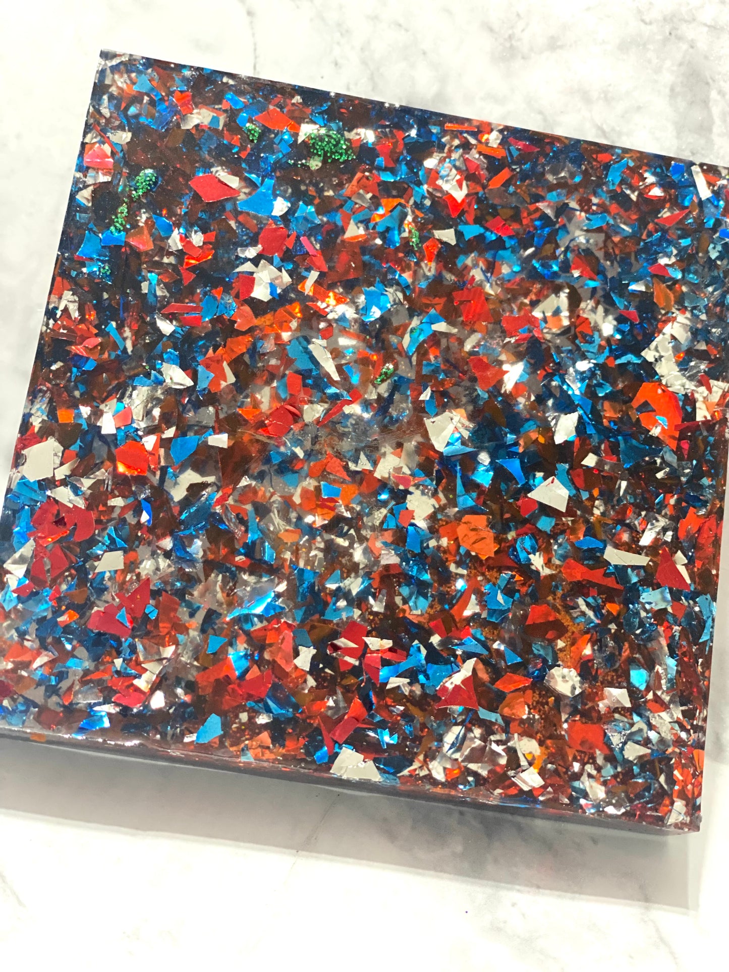 RTS Coasters- Red, White and Blue