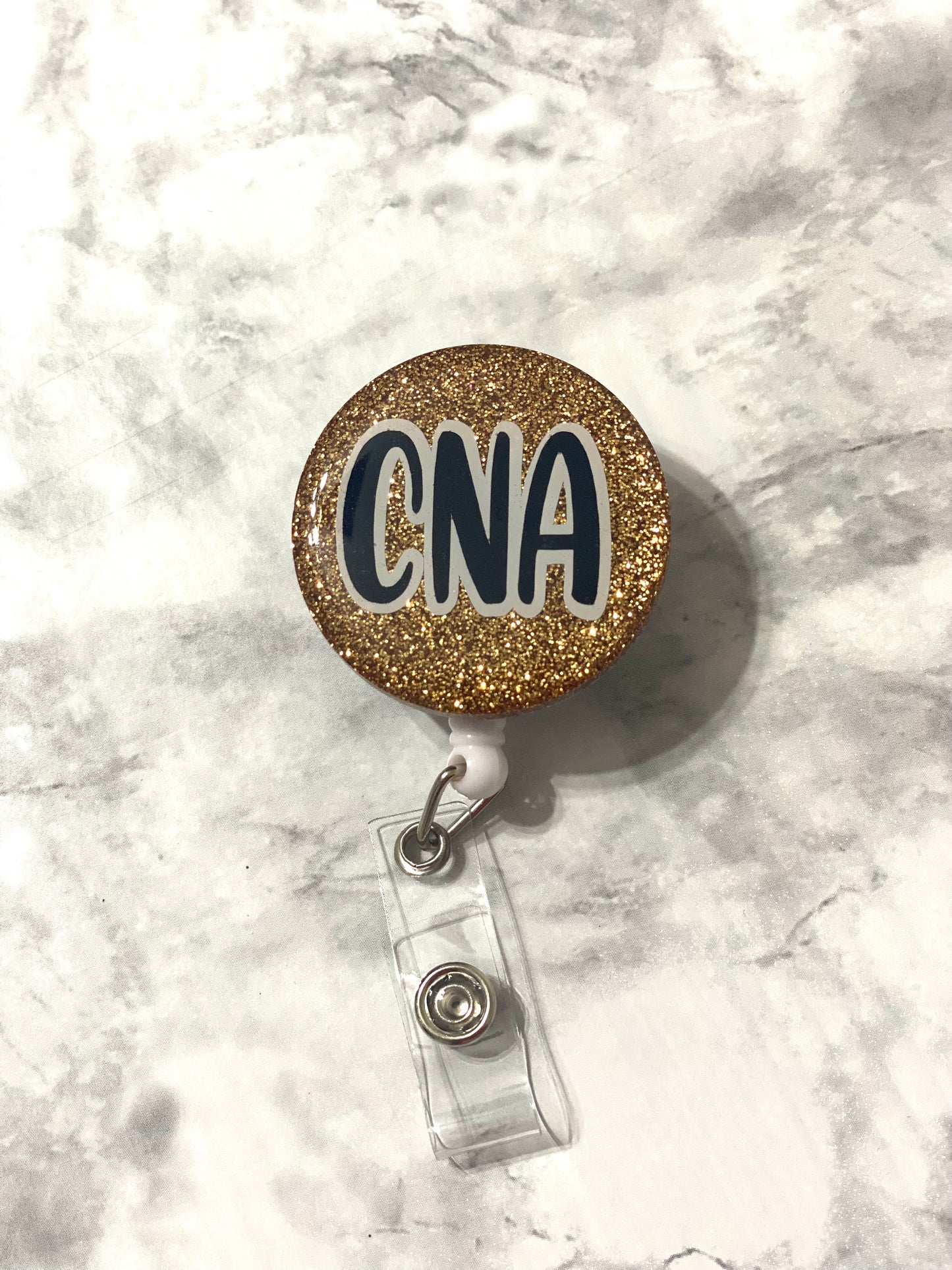 RTS- Rose Gold CNA Badge Reel