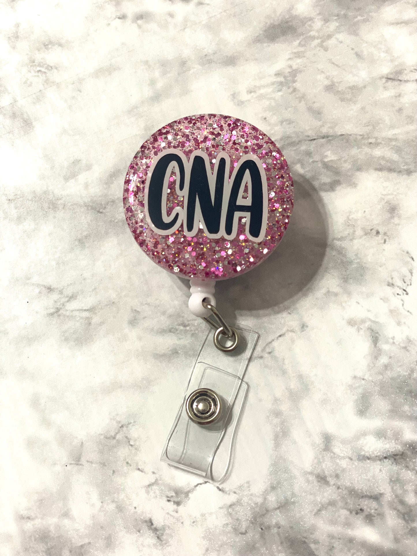 RTS- Pink Mix CNA Badge Reel