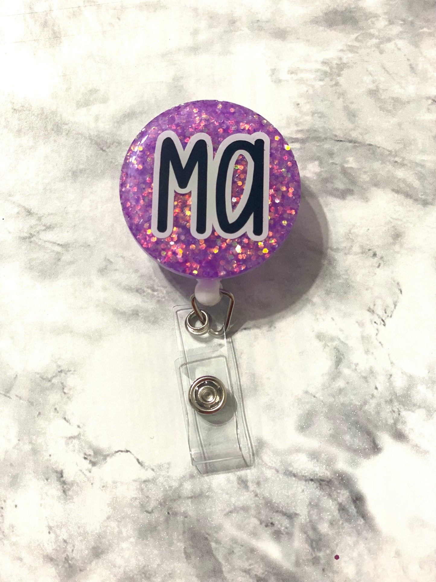 RTS- Purple MA Badge Reel