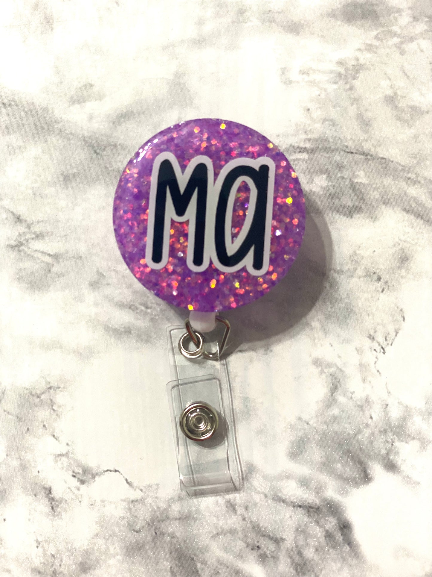 RTS- Purple MA Badge Reel