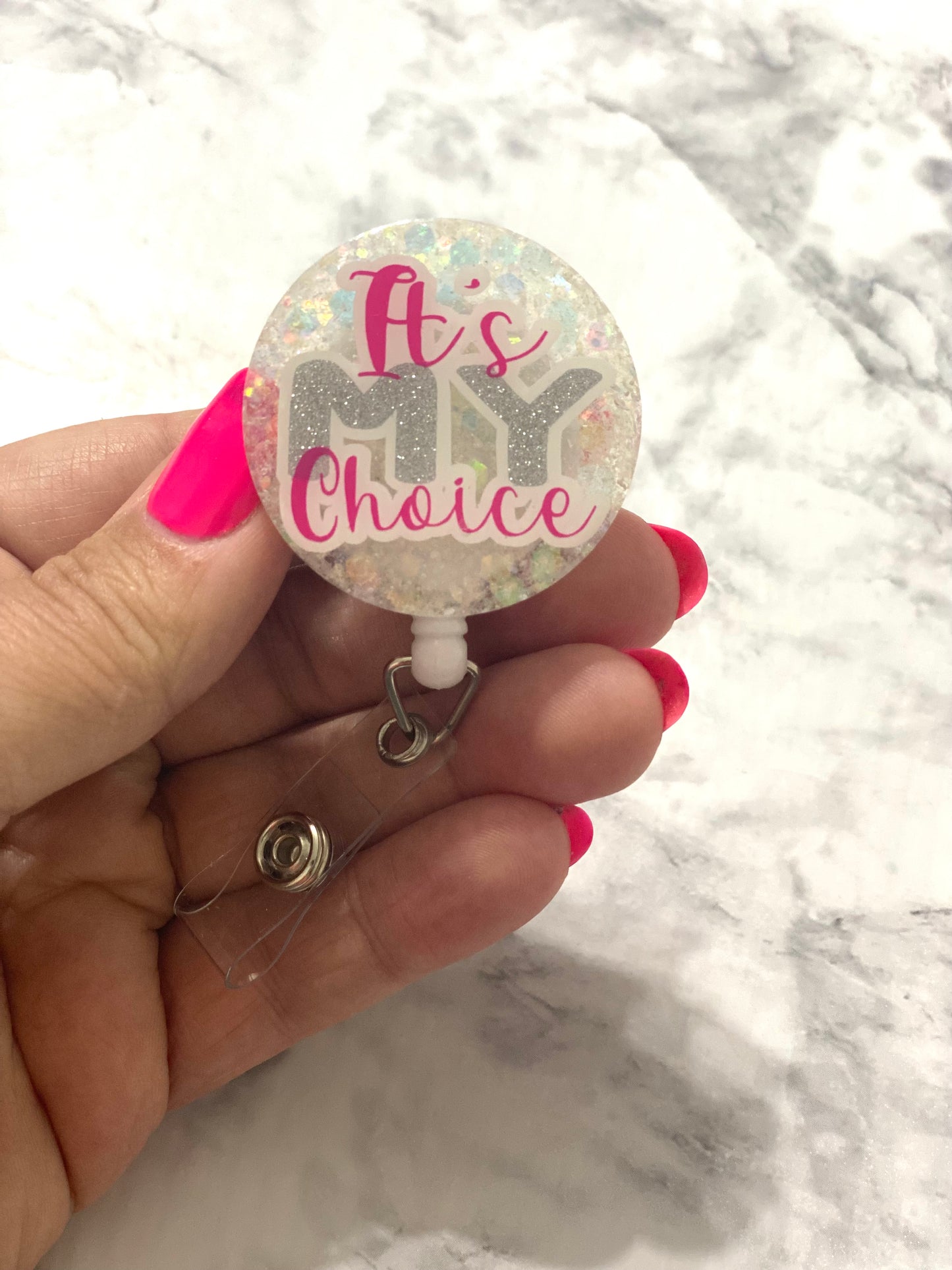 RTS- It’s My Choice White Badge Reel