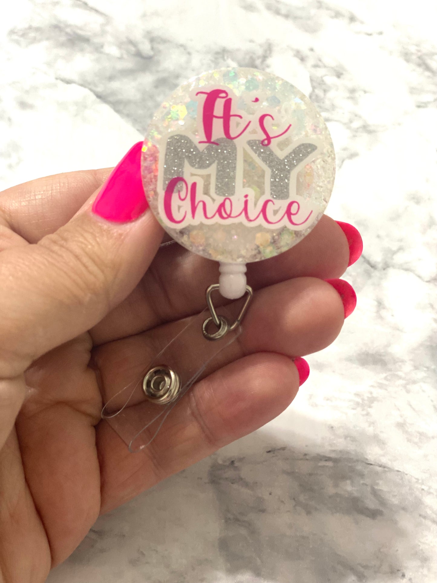 RTS- It’s My Choice White Badge Reel