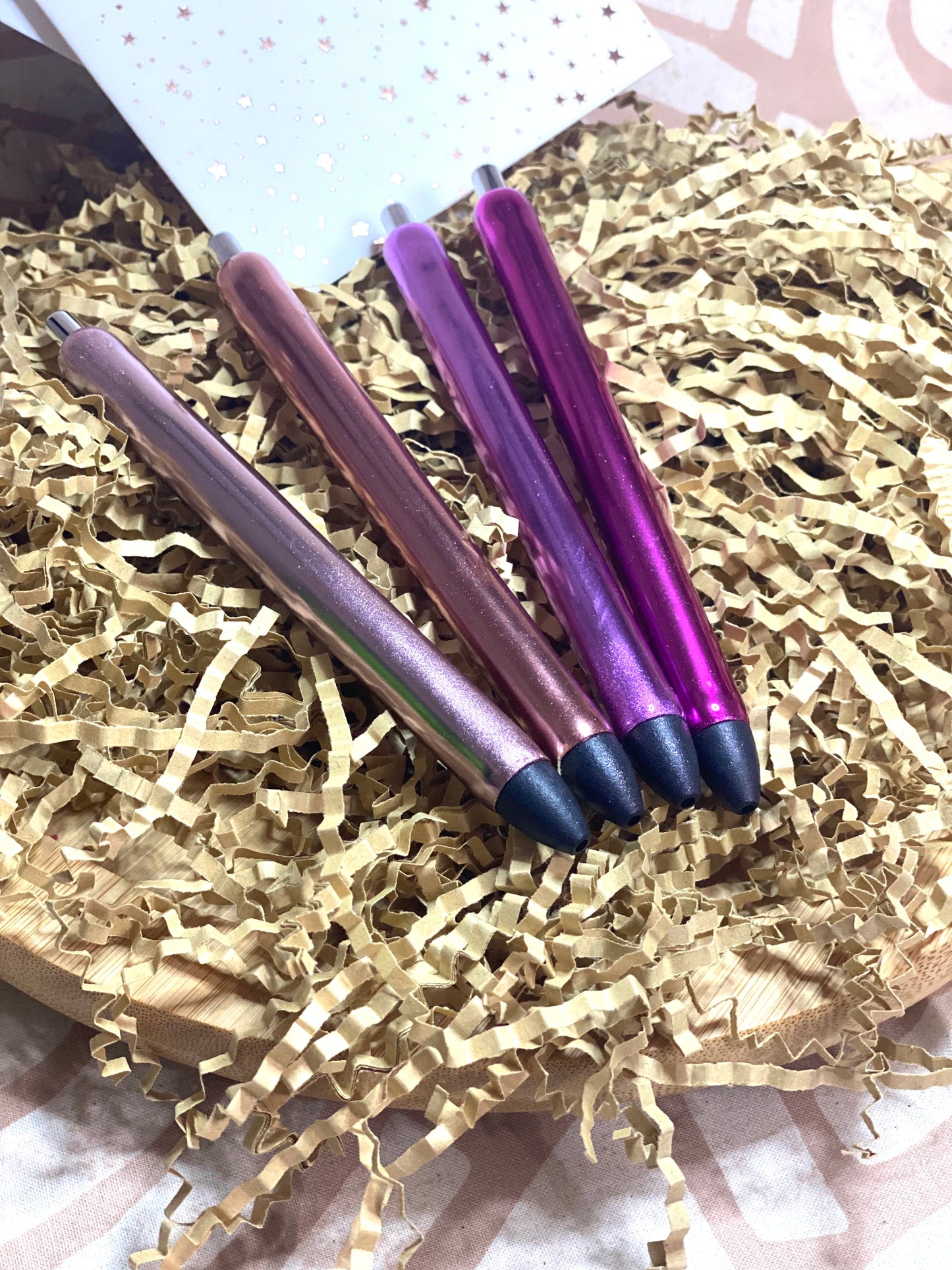 Papermate Ink Joy Pinks Chrome Pen Set