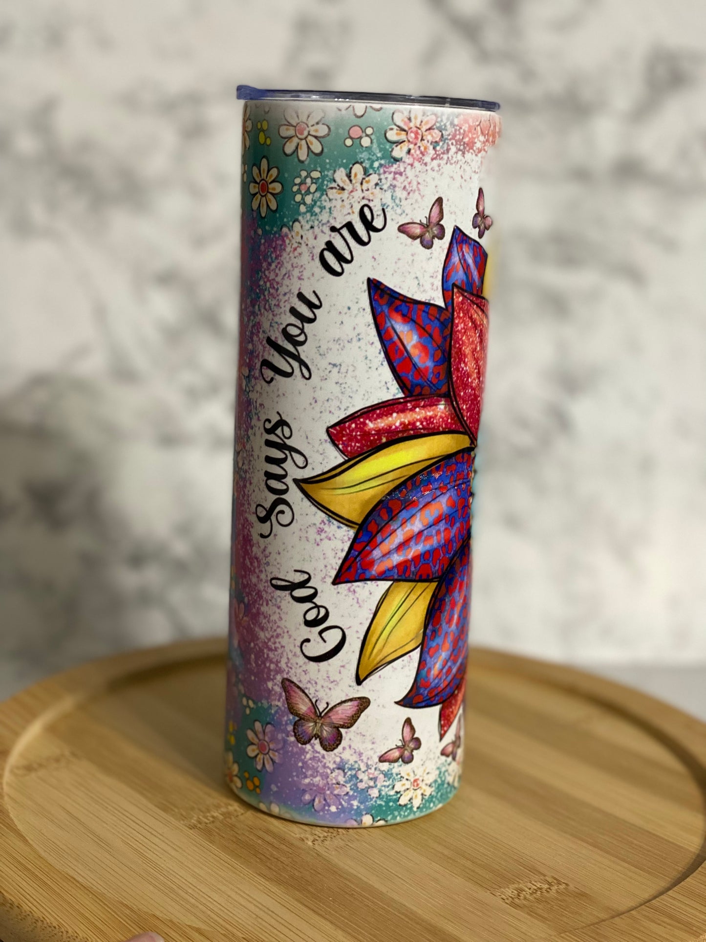 20 oz You Are Religious Sublimation Tumbler