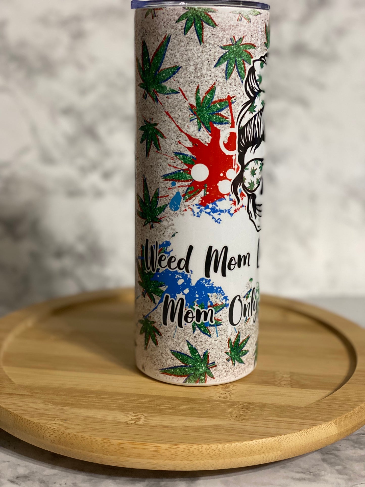 20 oz Weed Mom Sublimation Tumbler