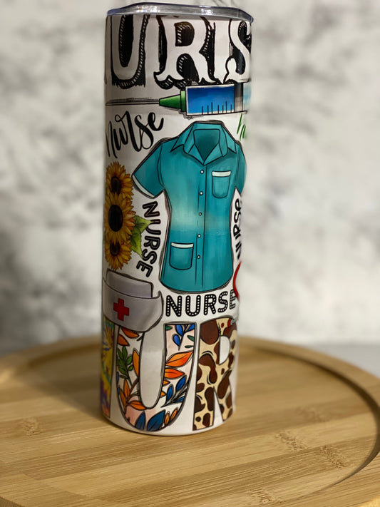 20 oz Nurse Sublimation Tumbler #2