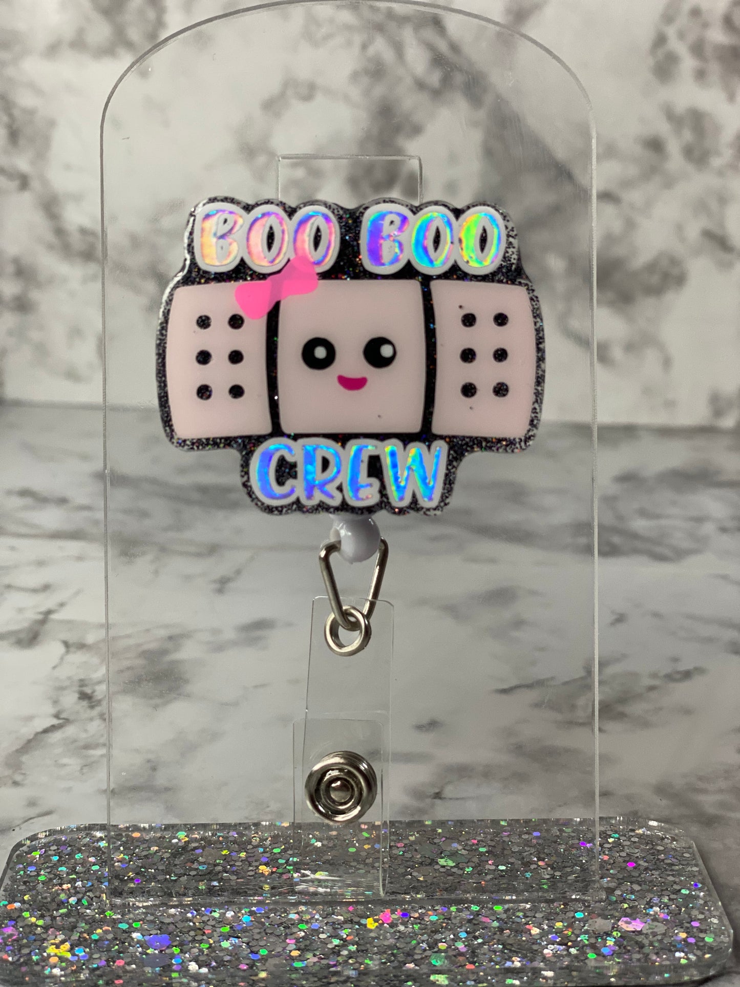 Boo Boo Crew Badge Reel