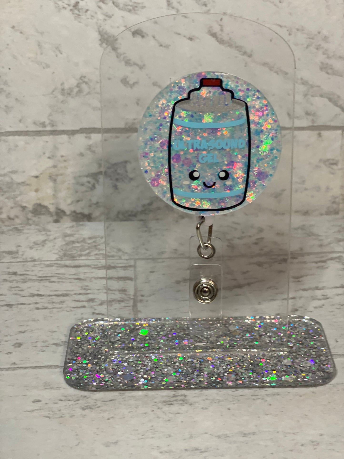 Ultrasound Gel Badge Reel