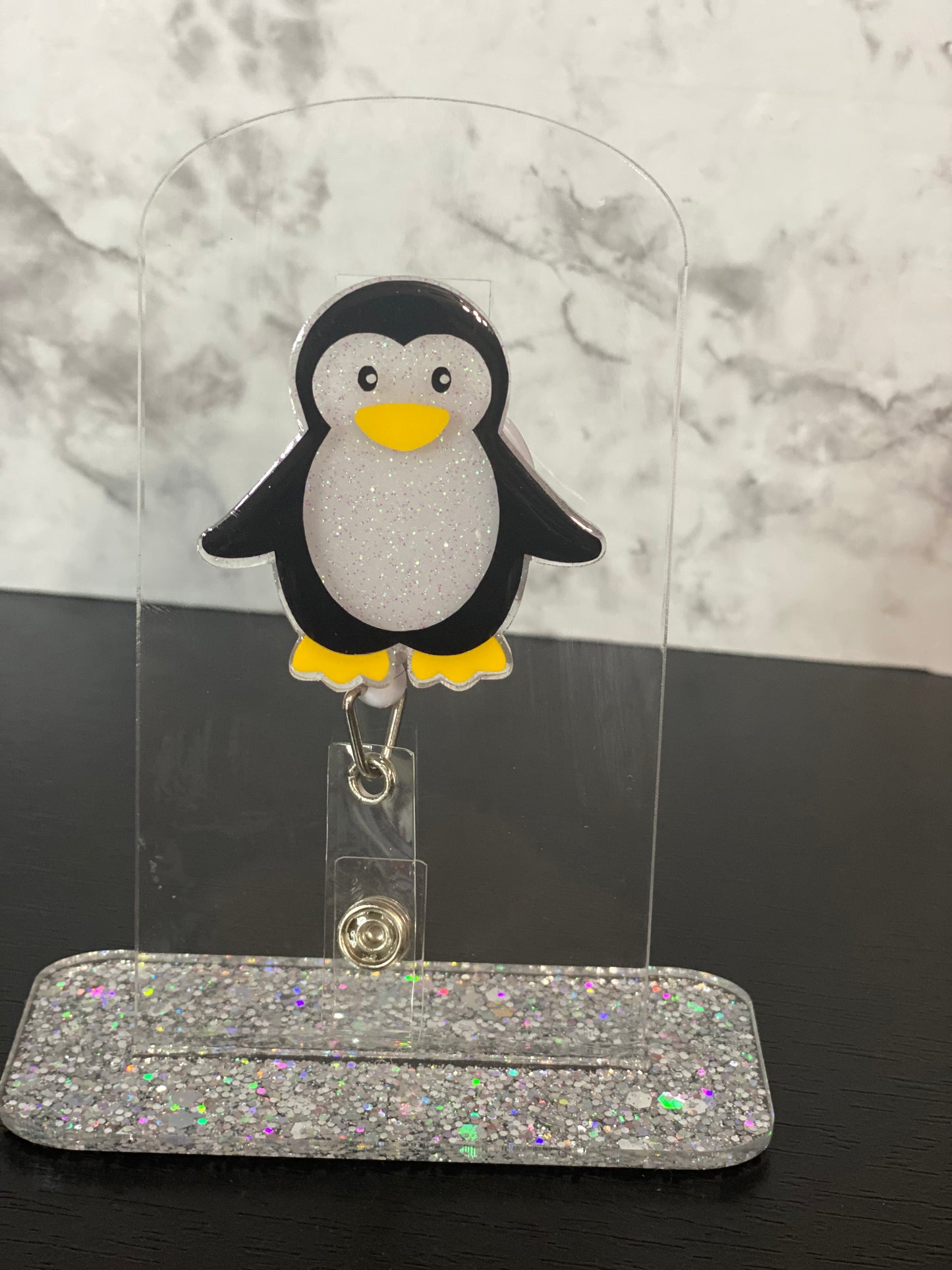Baby Penguin Badge Reel