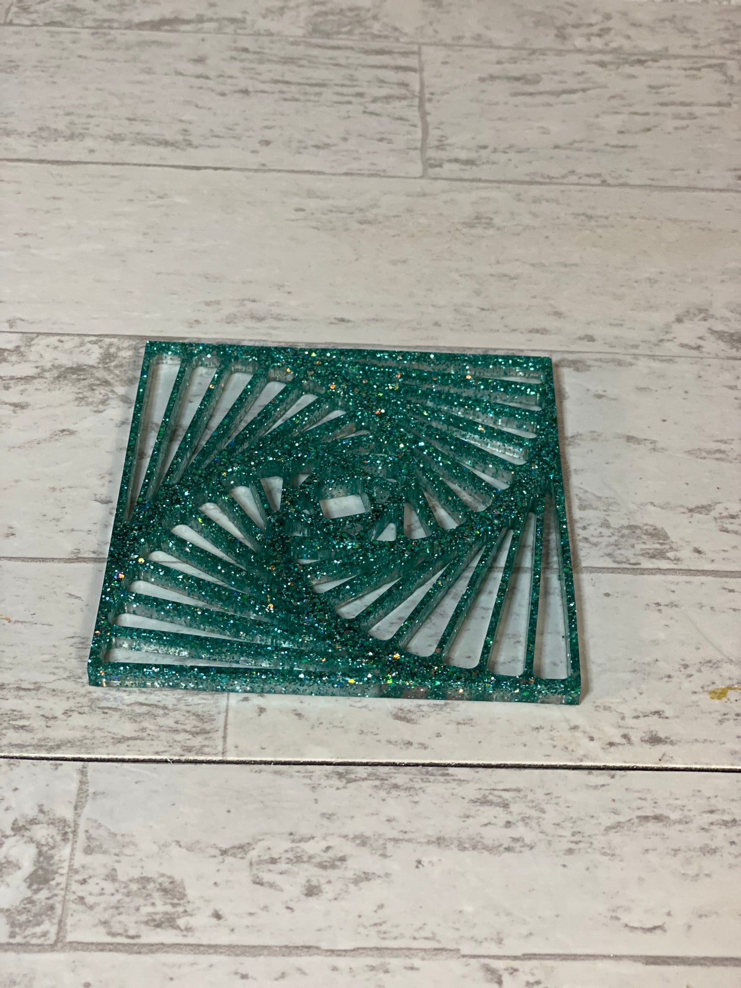 Square Abstract Coaster