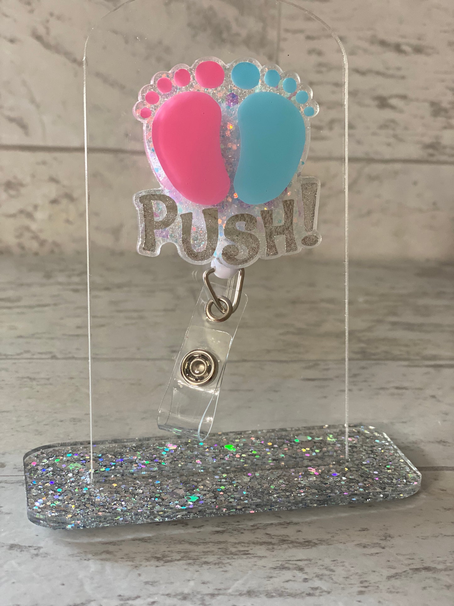 Labor and Delivery Badge Reel
