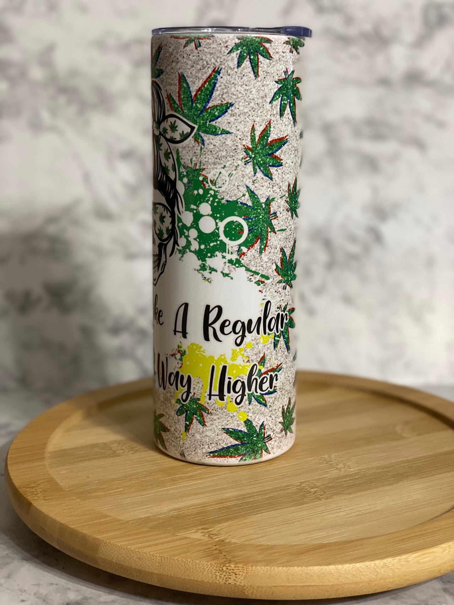 20 oz Weed Mom Sublimation Tumbler