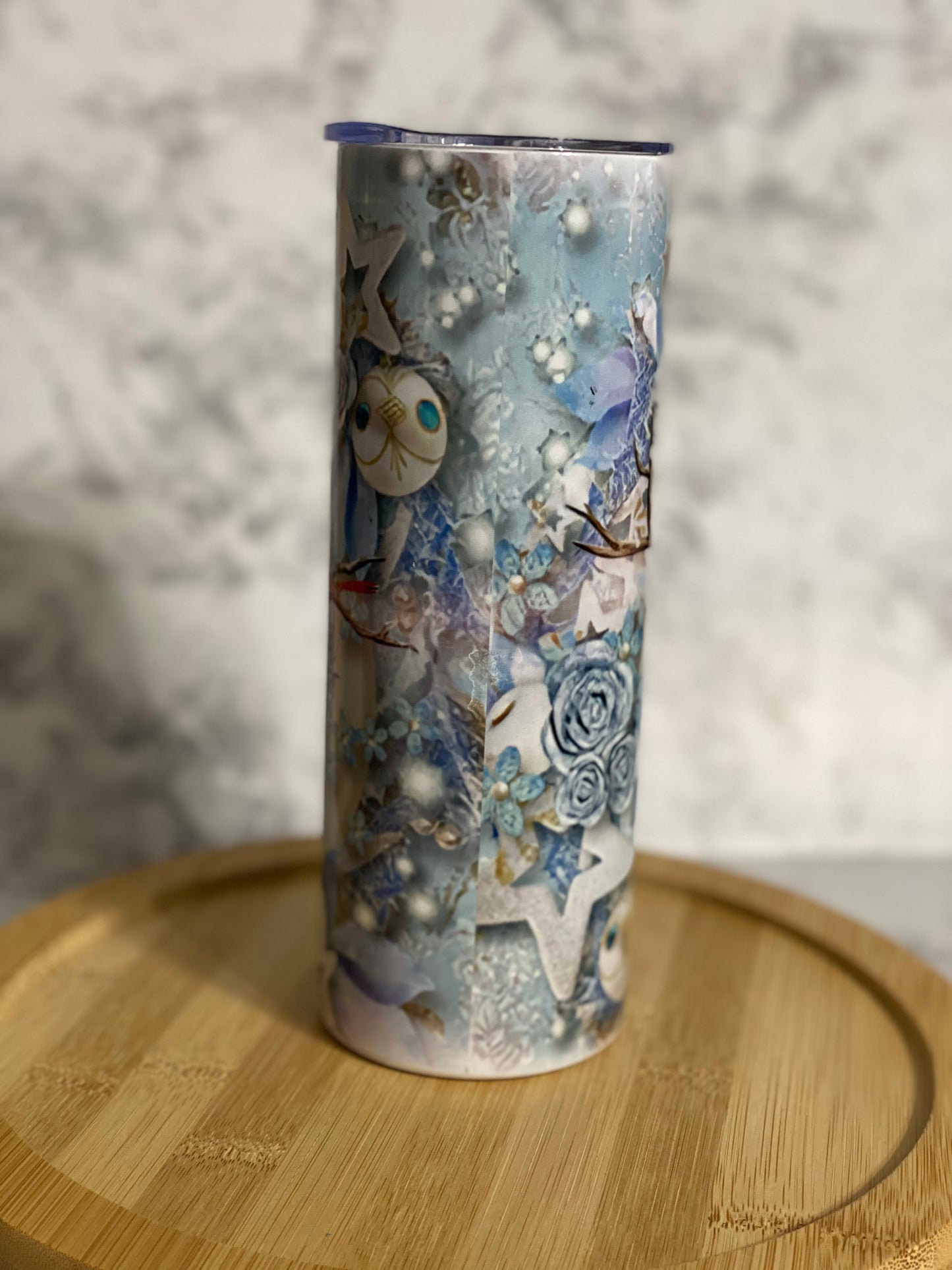 20 oz Classic Snowman Sublimation Tumbler