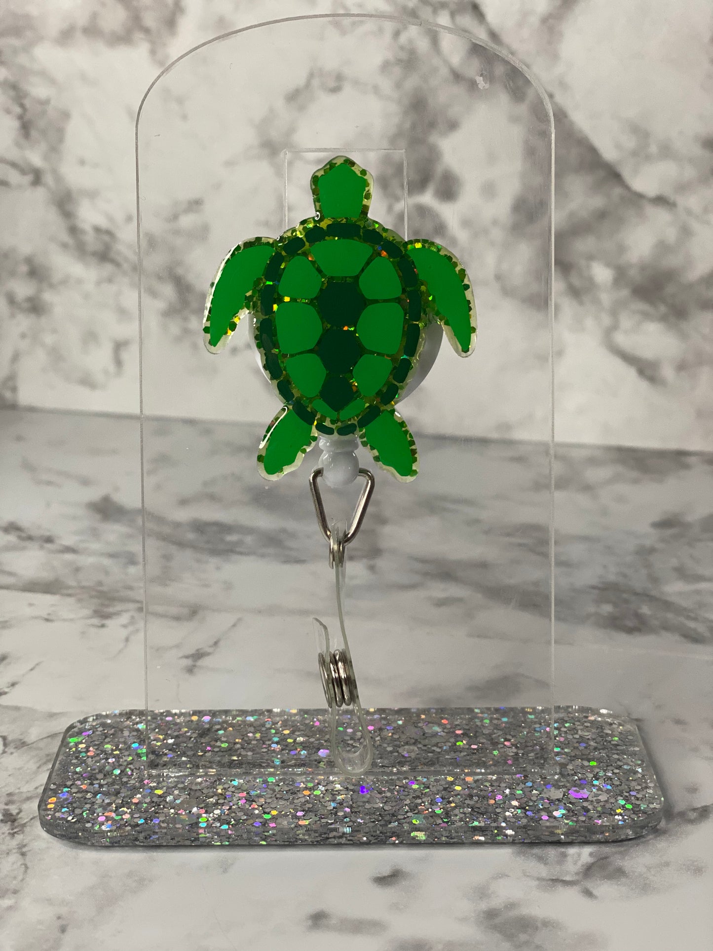 Sea Turtle Badge Reel