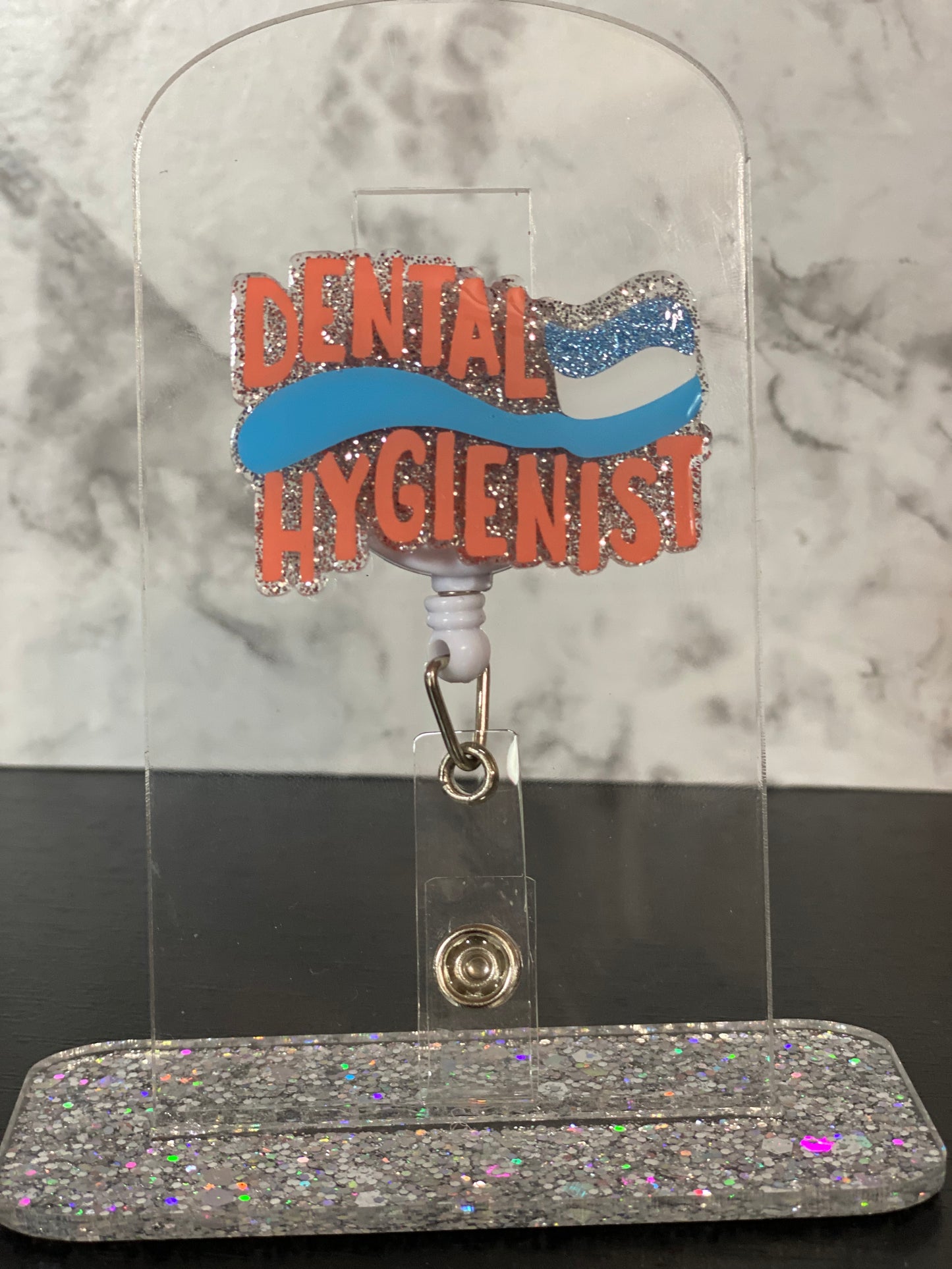 Dental Hygienist Badge Reel