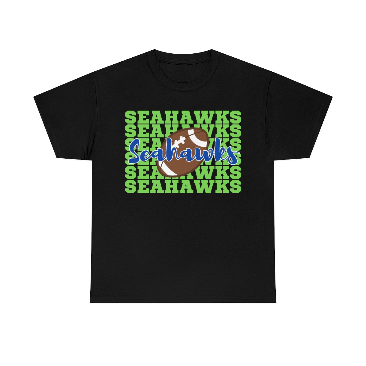 Unisex Heavy Cotton Tee Seahawks Football