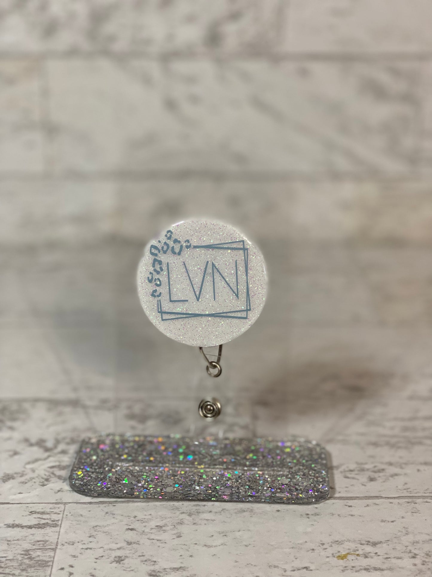 Leopard Print Title Badge Reel
