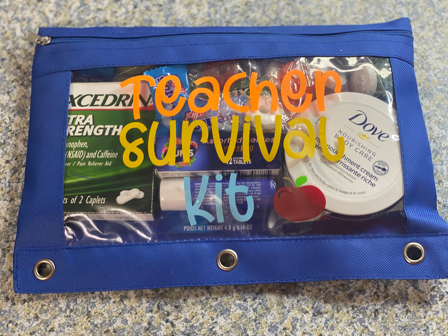 Teacher Survival Kit Pencil Pouch