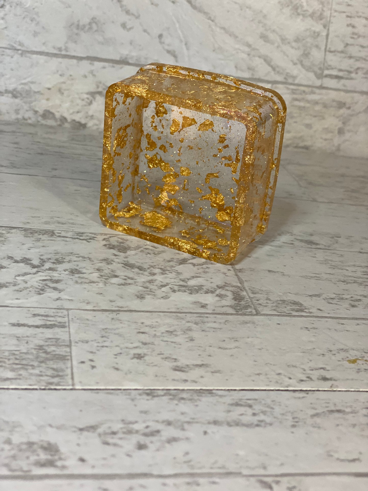 Gold Flake Small Dish