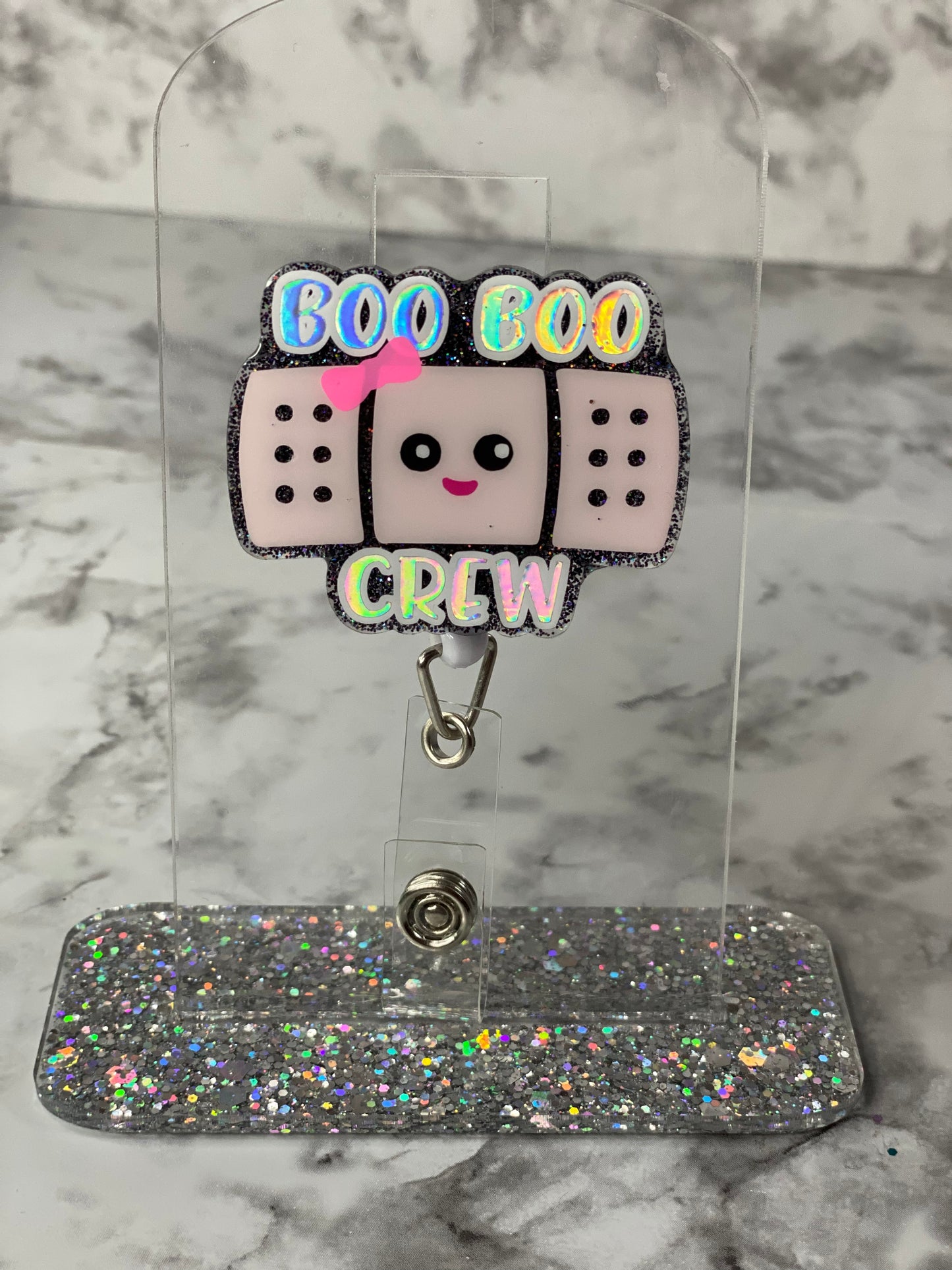 Boo Boo Crew Badge Reel