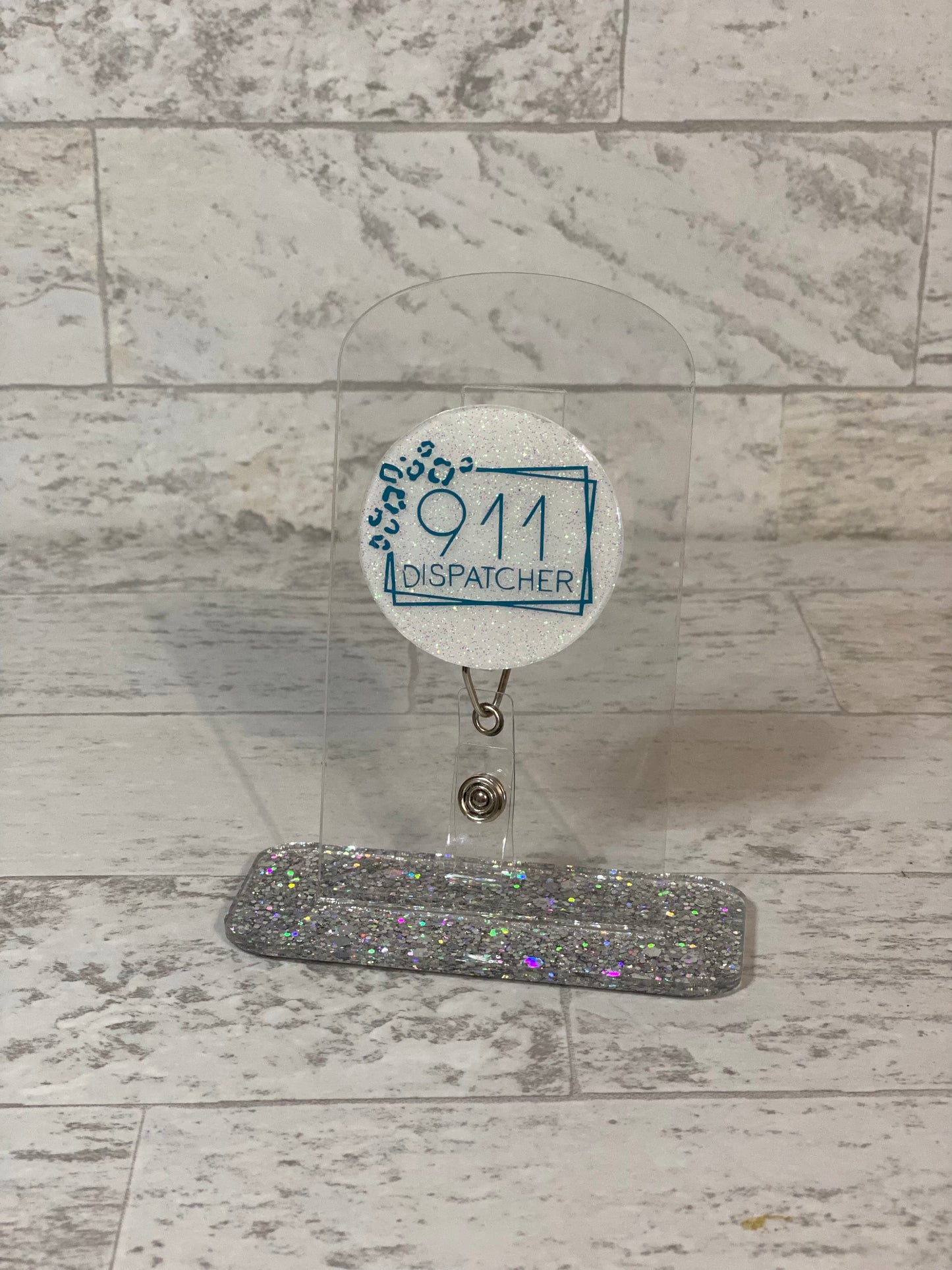 Leopard Print Title Badge Reel