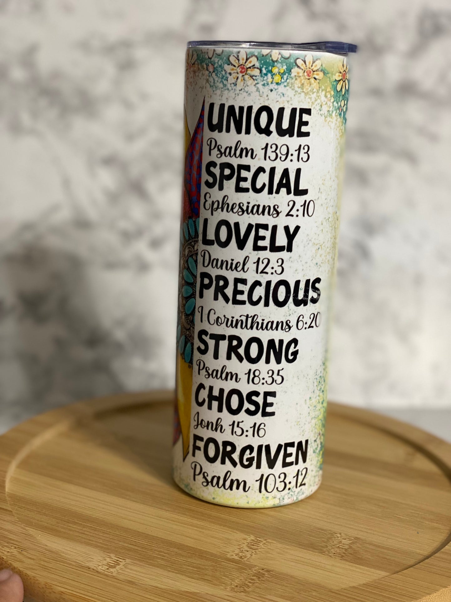 20 oz You Are Religious Sublimation Tumbler