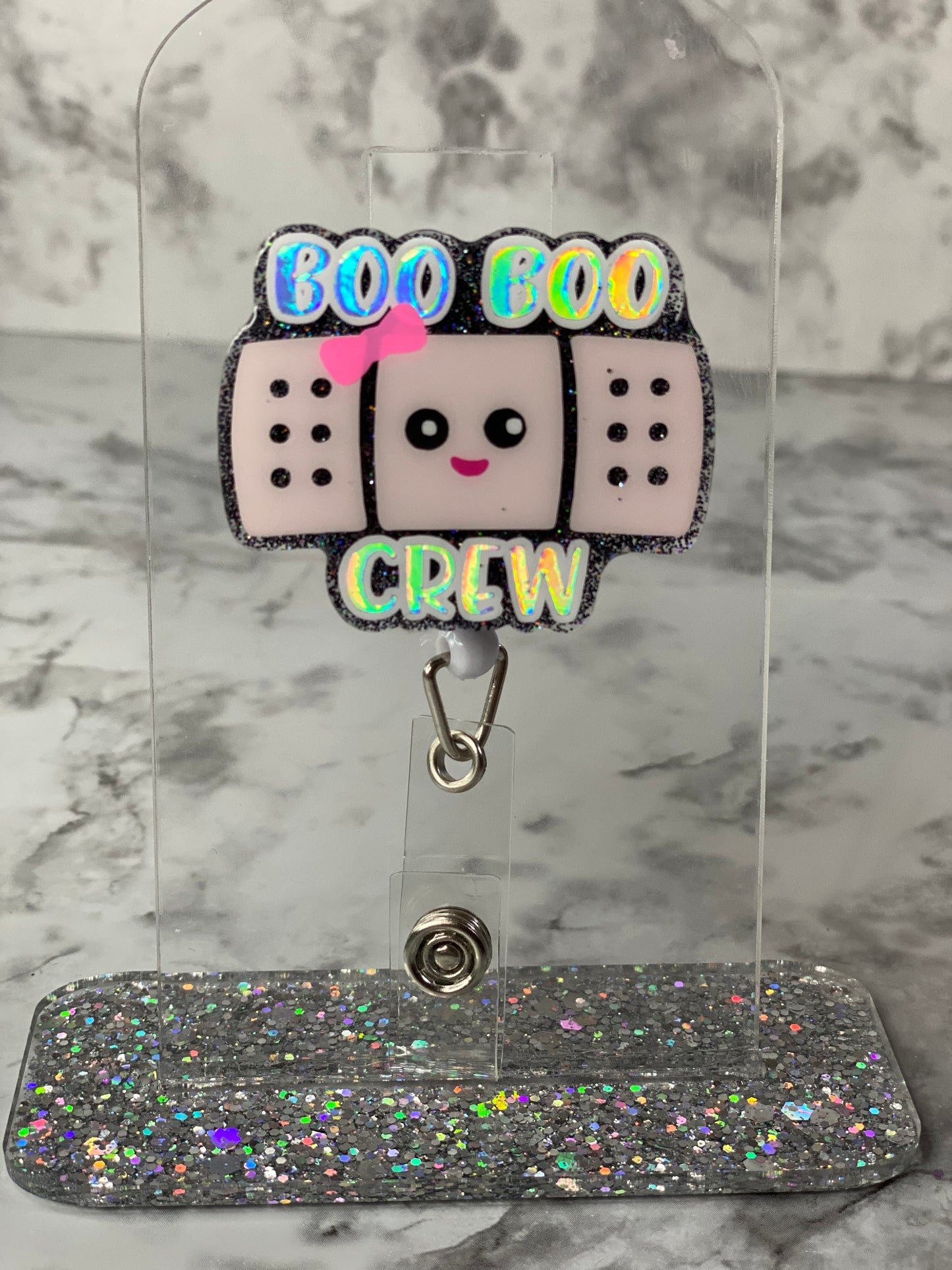 Boo Boo Crew Badge Reel