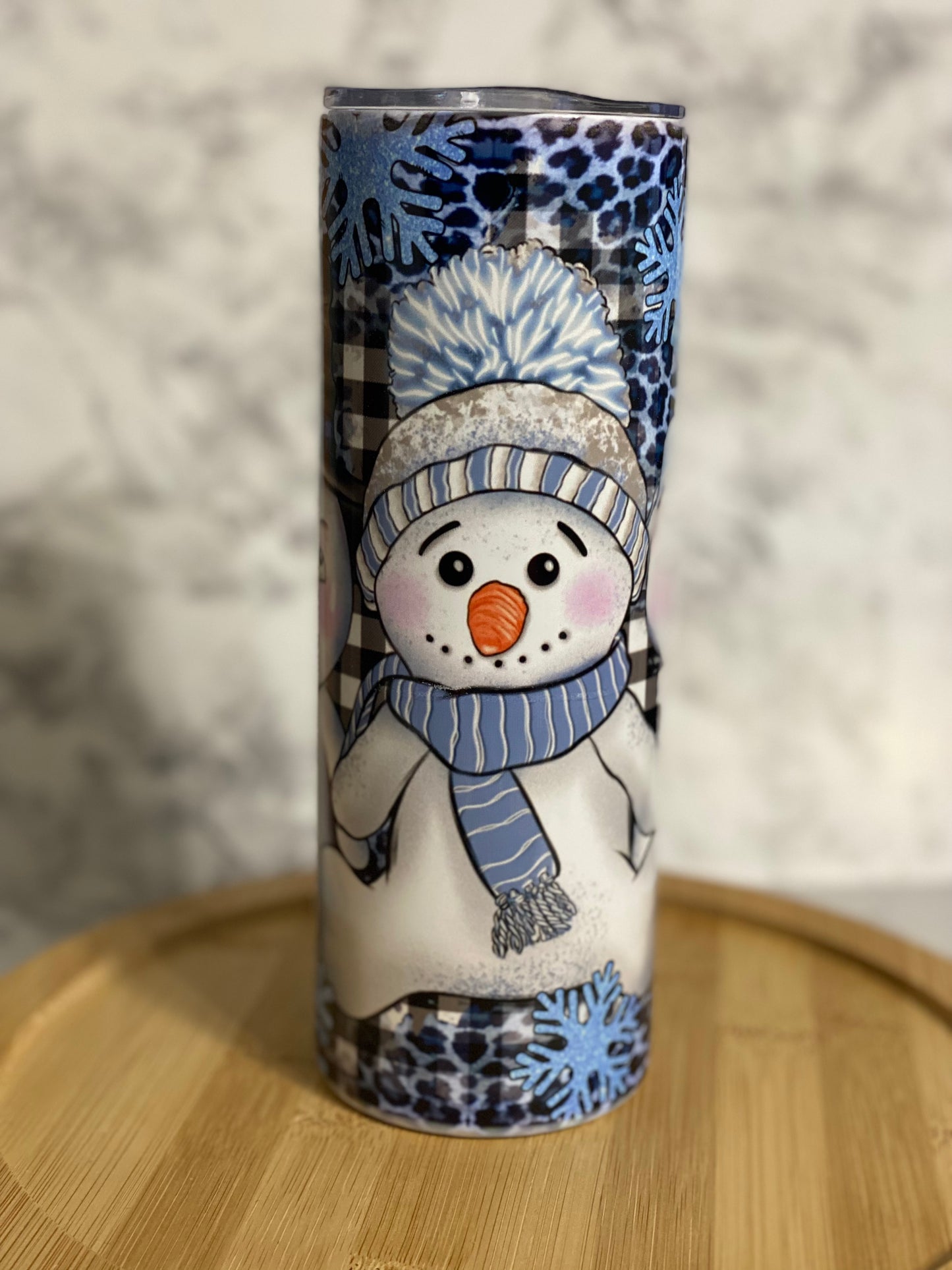 20 oz Snowman Friends Sublimation Tumbler