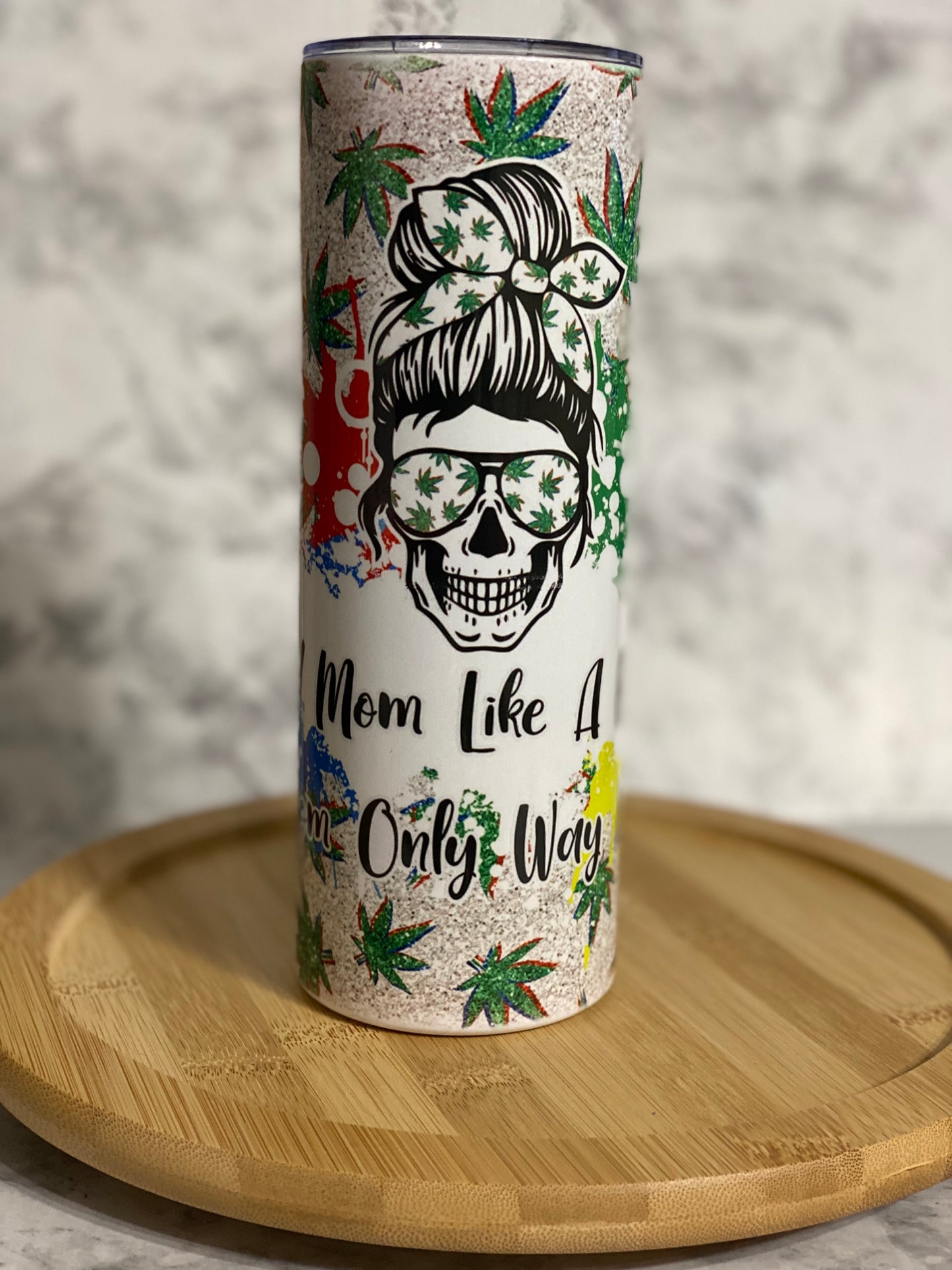 20 oz Weed Mom Sublimation Tumbler