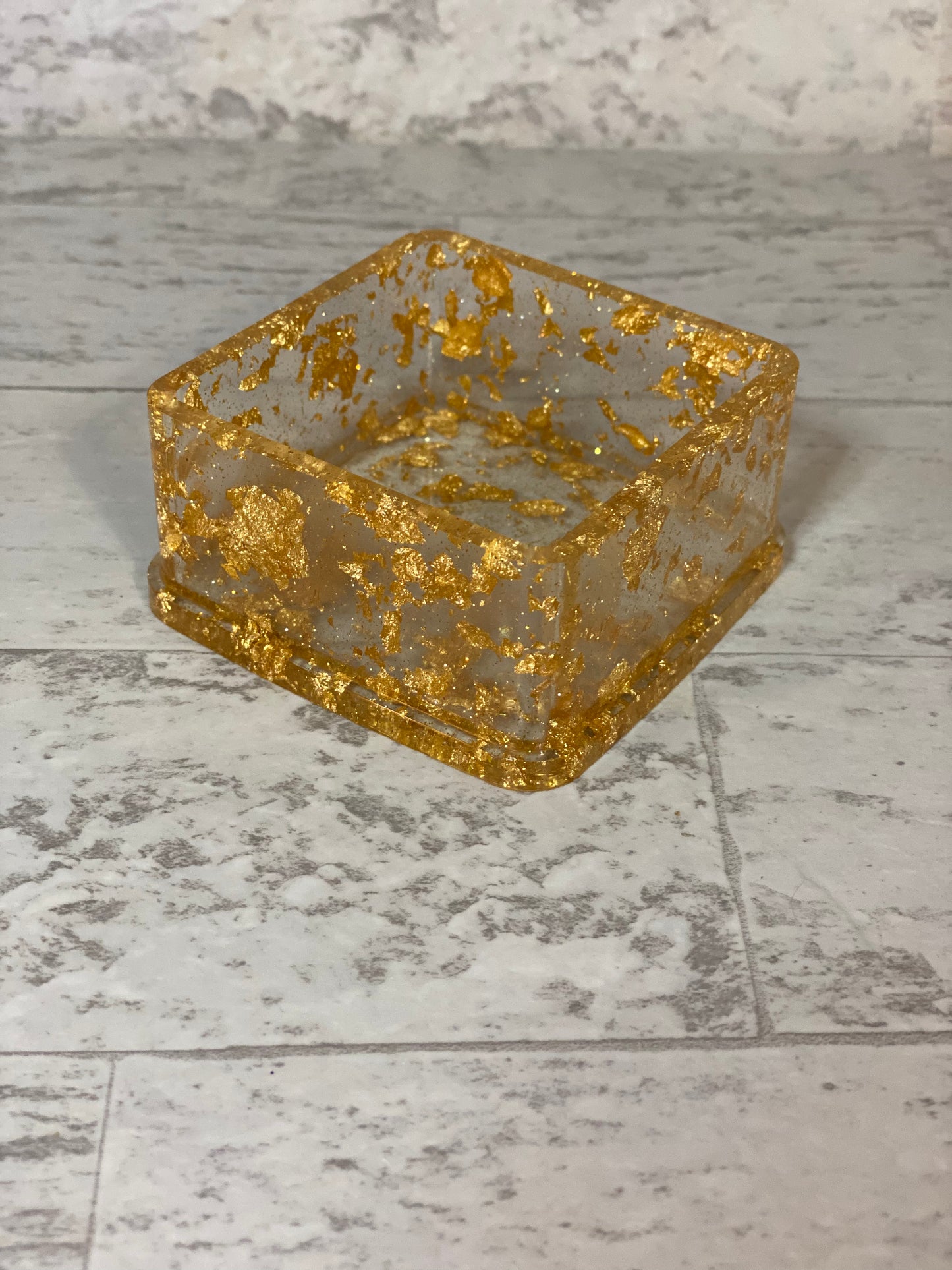 Gold Flake Small Dish