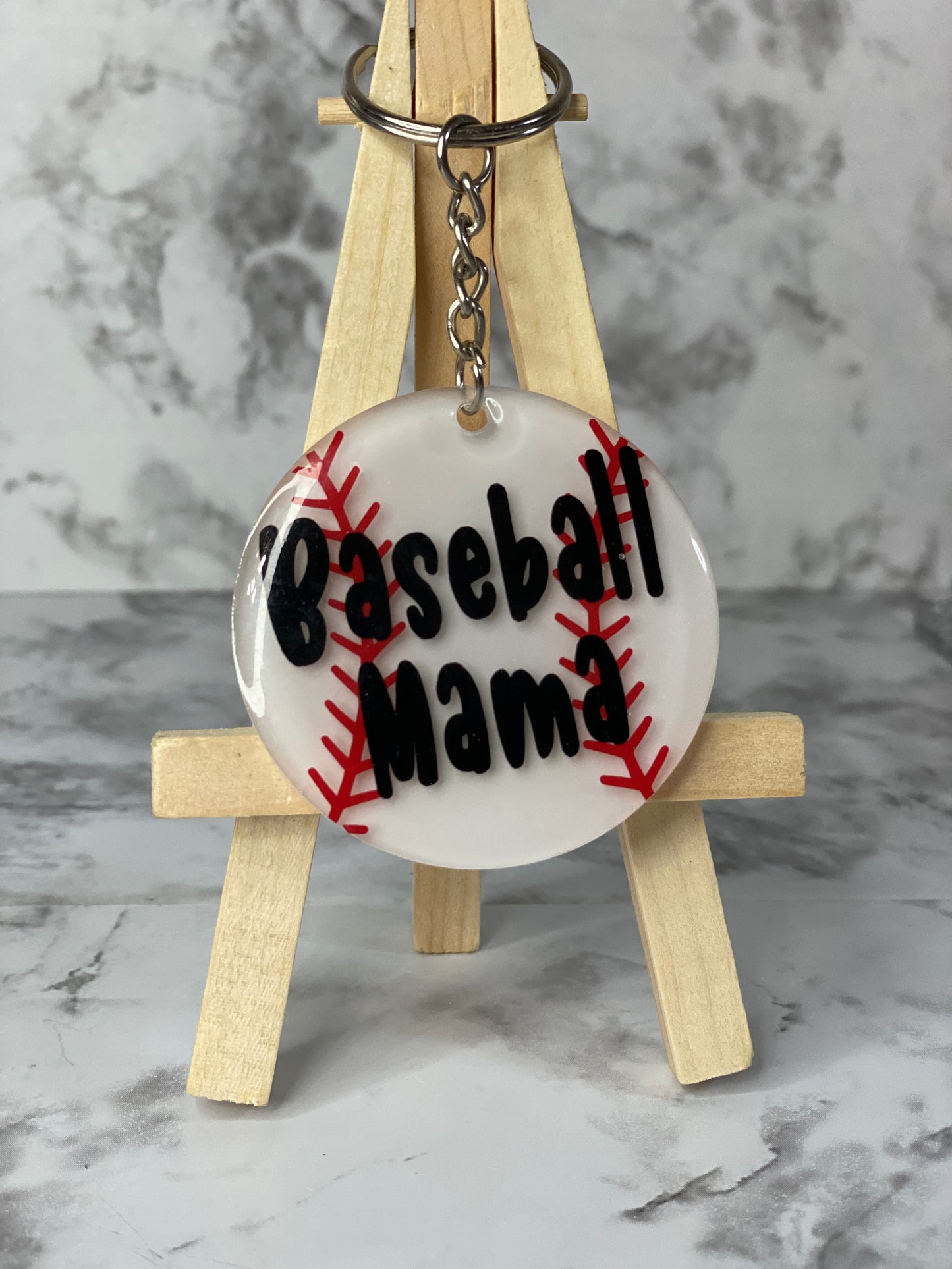 Baseball Keychain