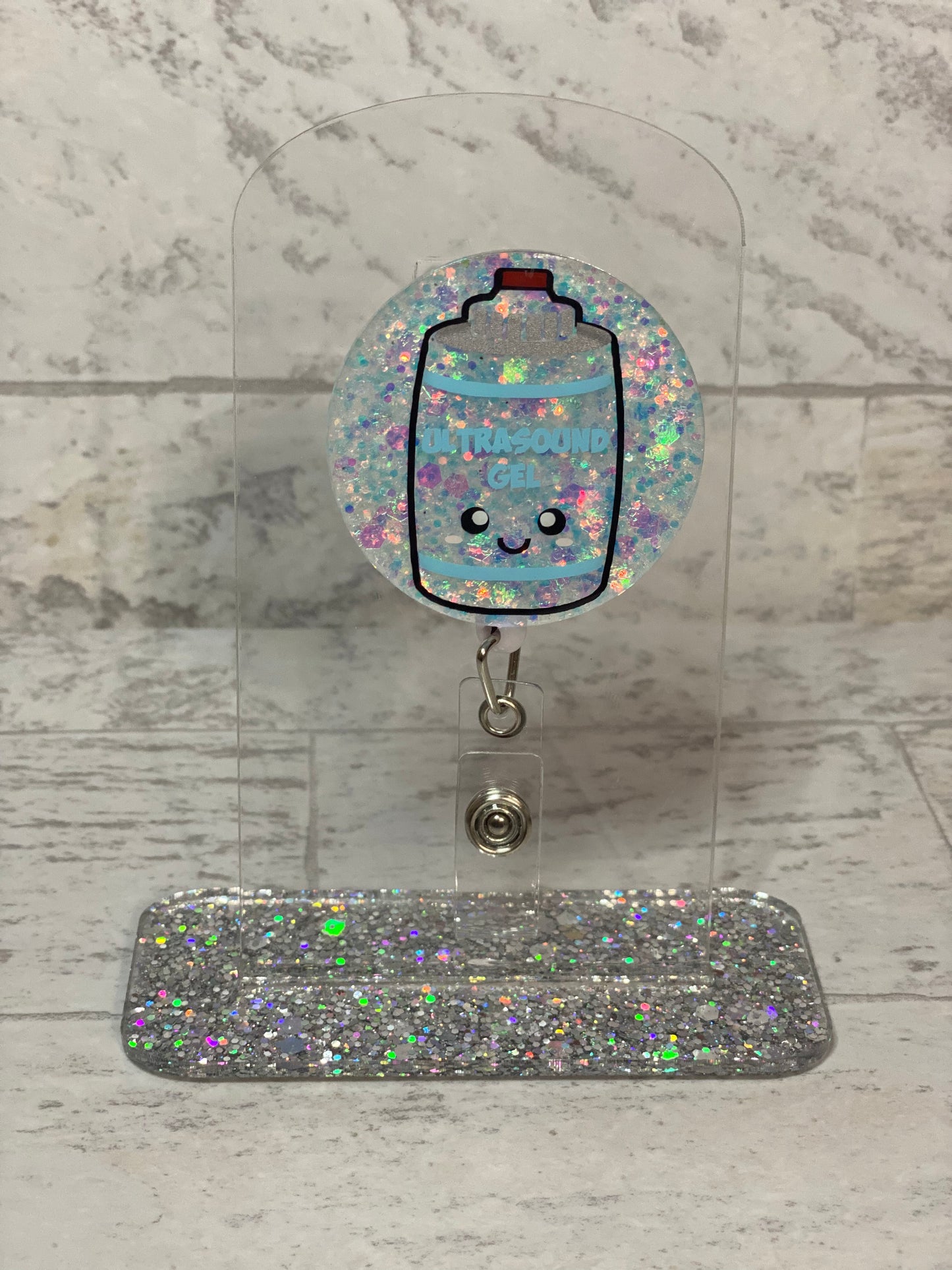 Ultrasound Gel Badge Reel