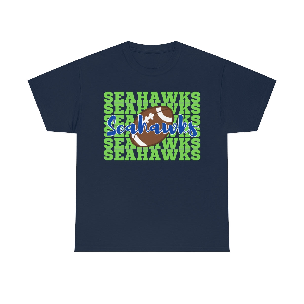 Unisex Heavy Cotton Tee Seahawks Football