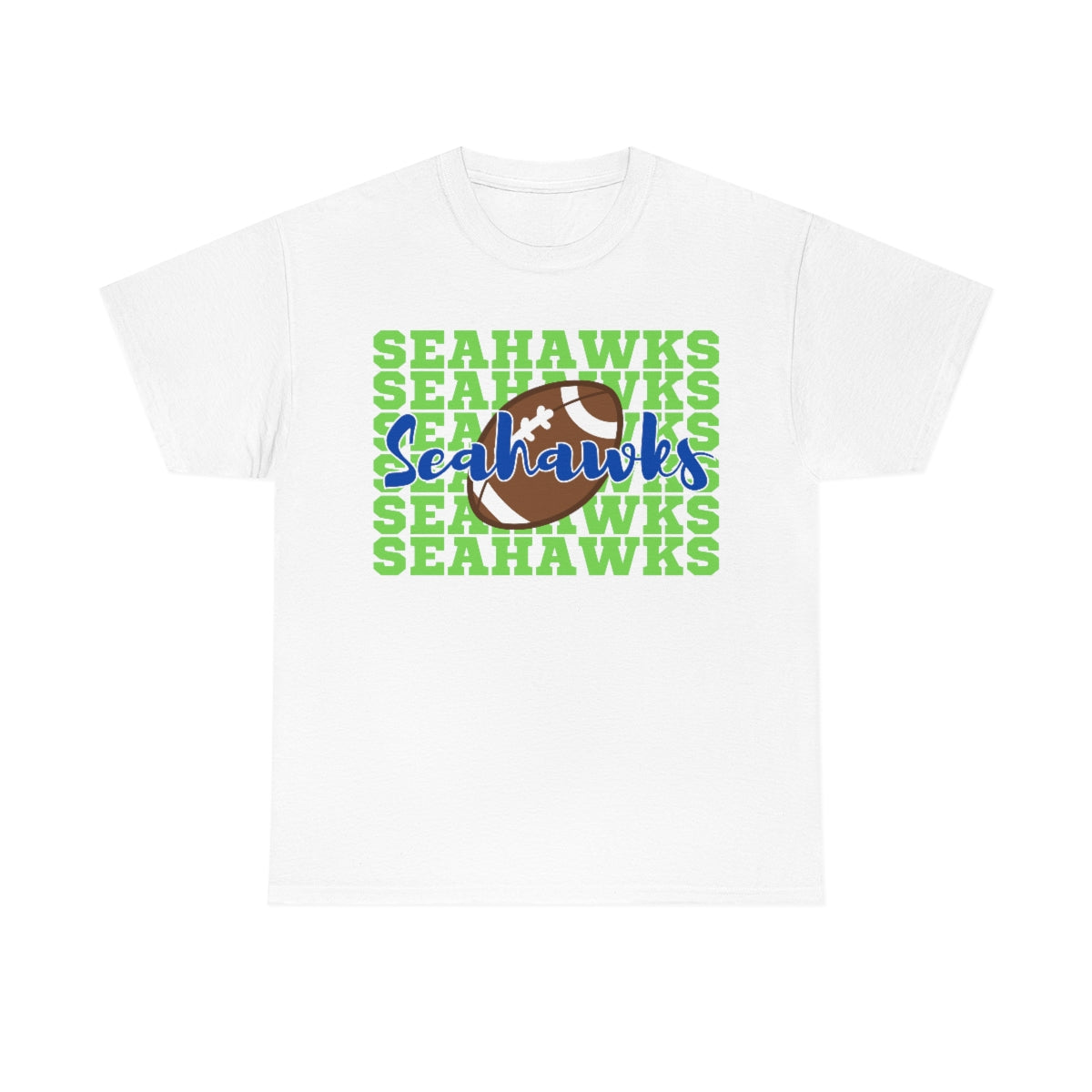 Unisex Heavy Cotton Tee Seahawks Football