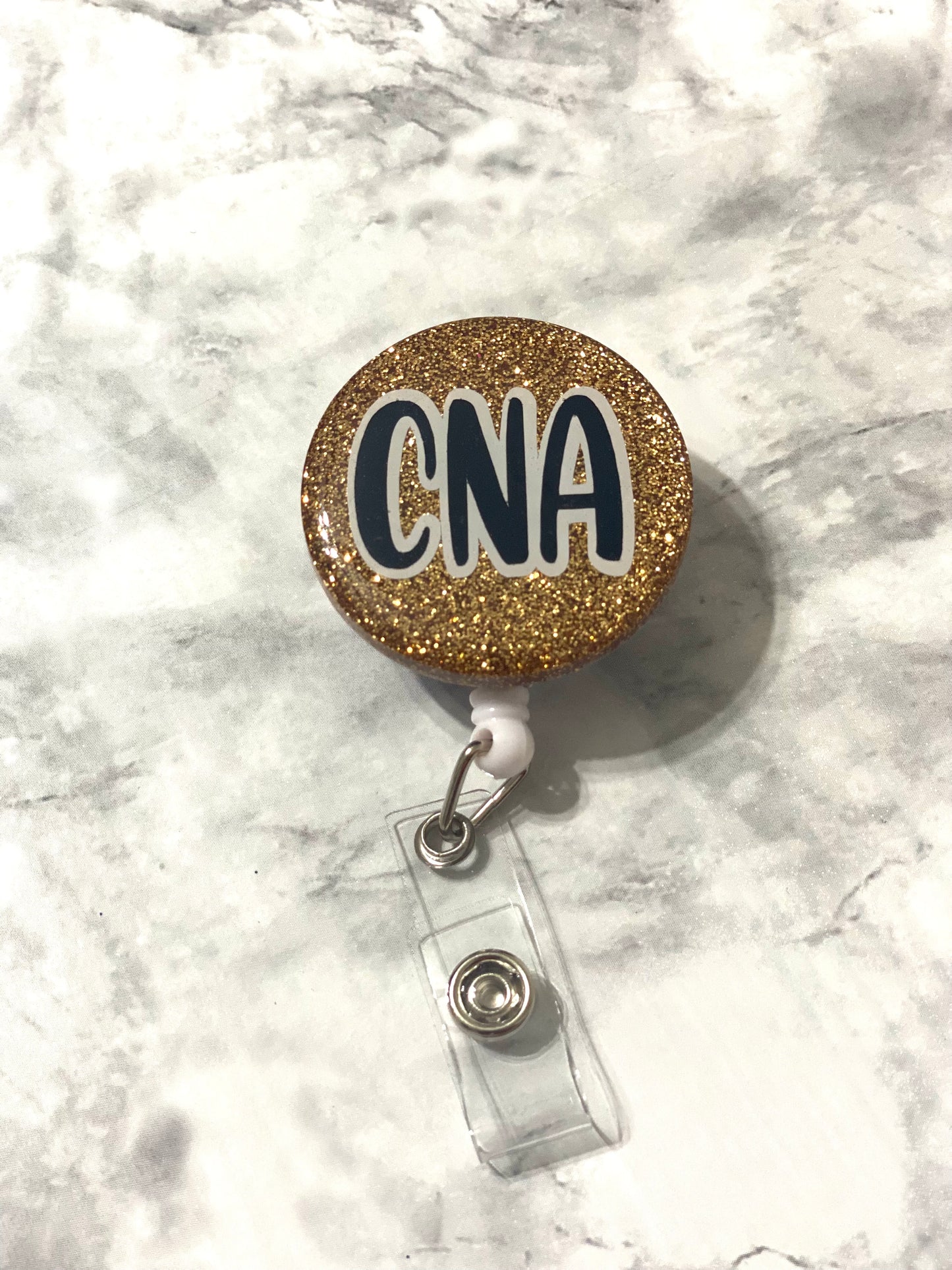 RTS- Rose Gold CNA Badge Reel