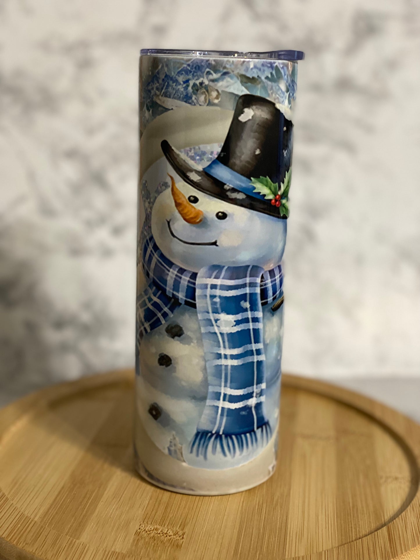 20 oz Classic Snowman Sublimation Tumbler