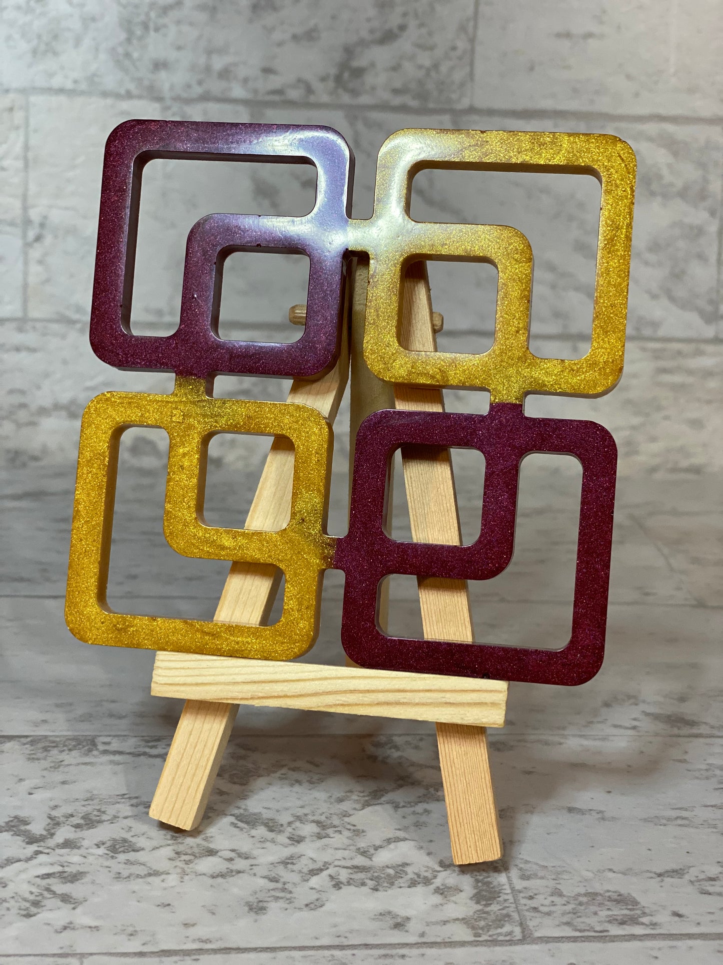 Square Abstract Coaster