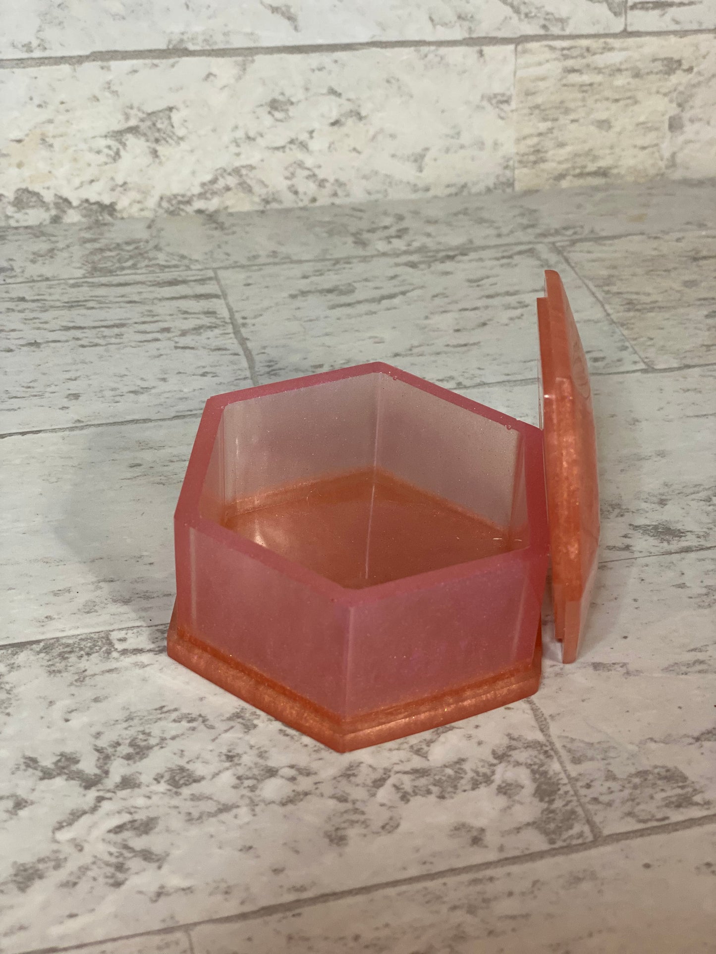 Hexagon Dish with Lid