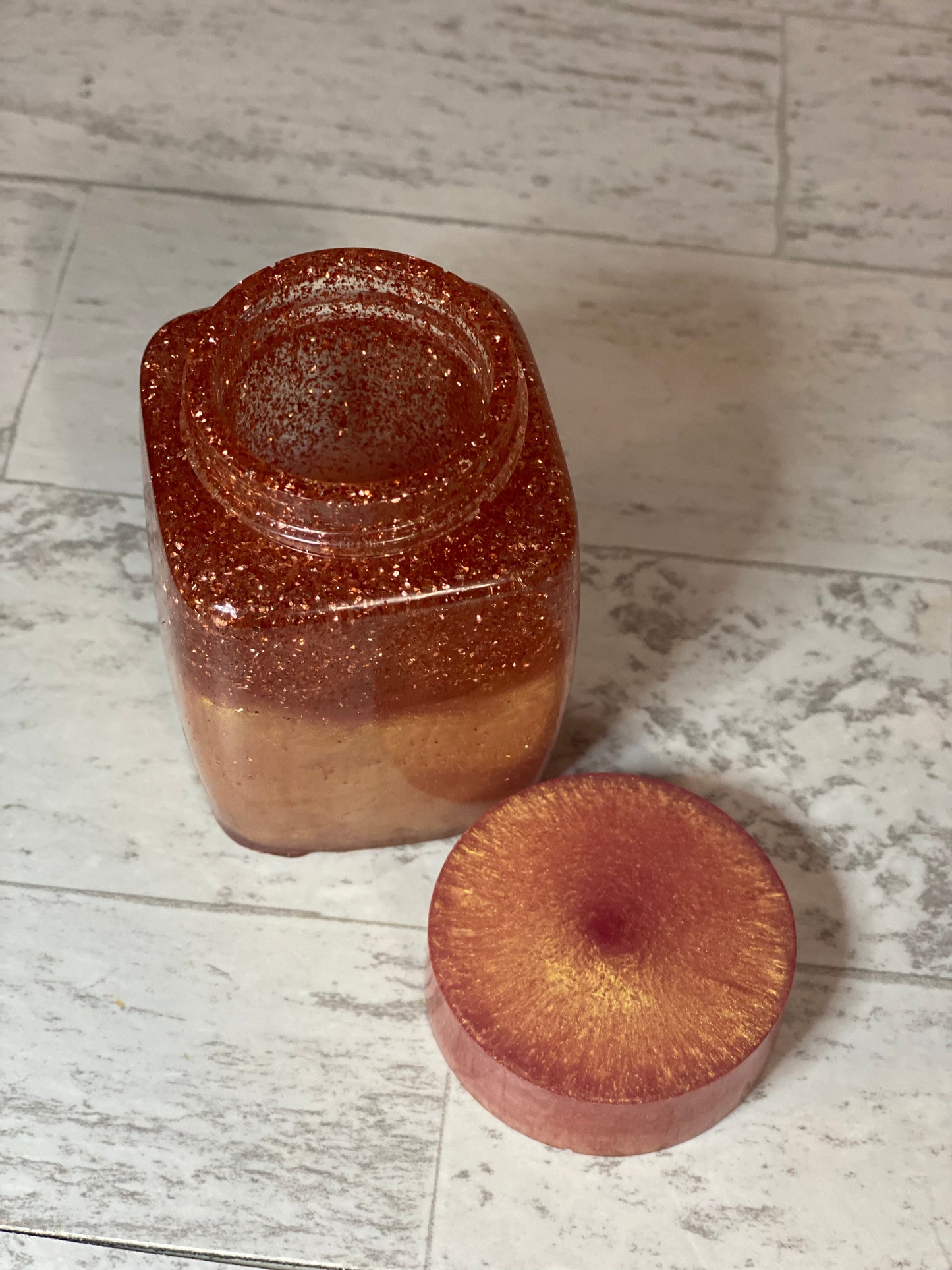 Rose Gold Small Container