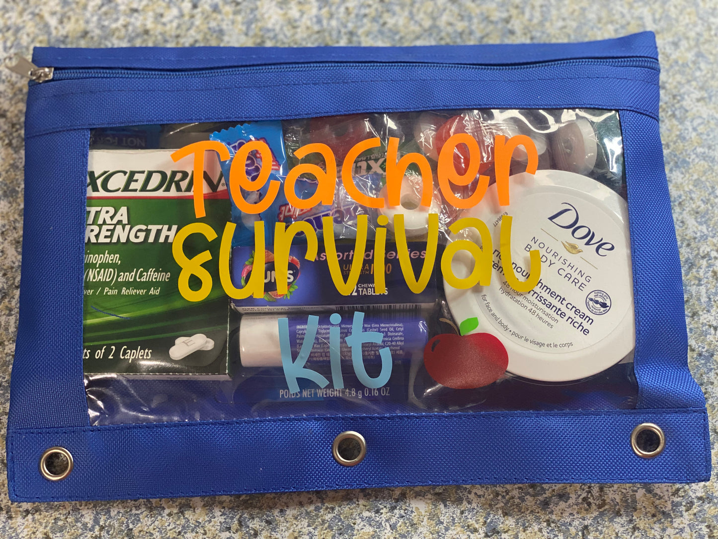 Teacher Survival Kit Pencil Pouch