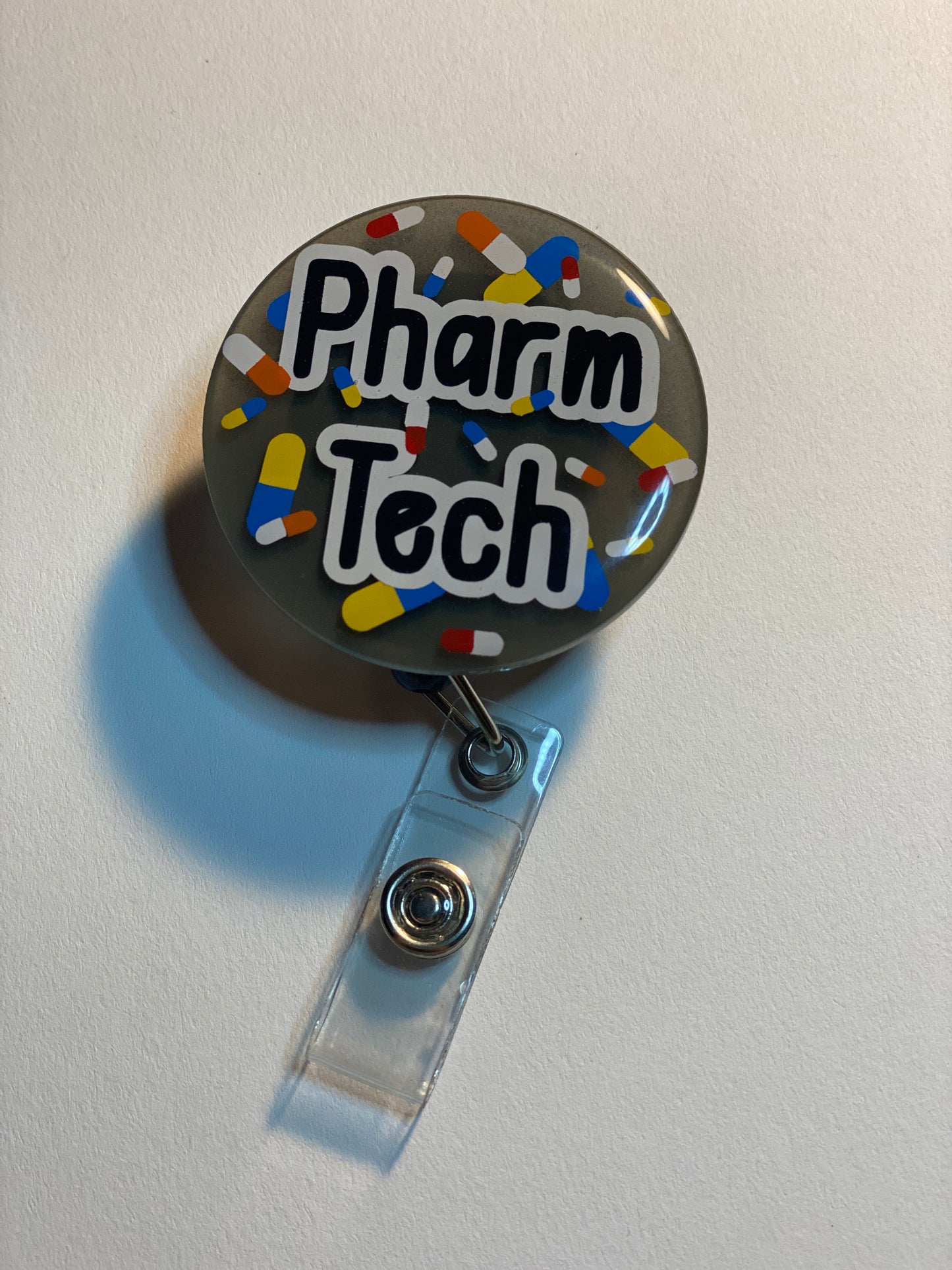 Pharmacy Tech Badge Reel