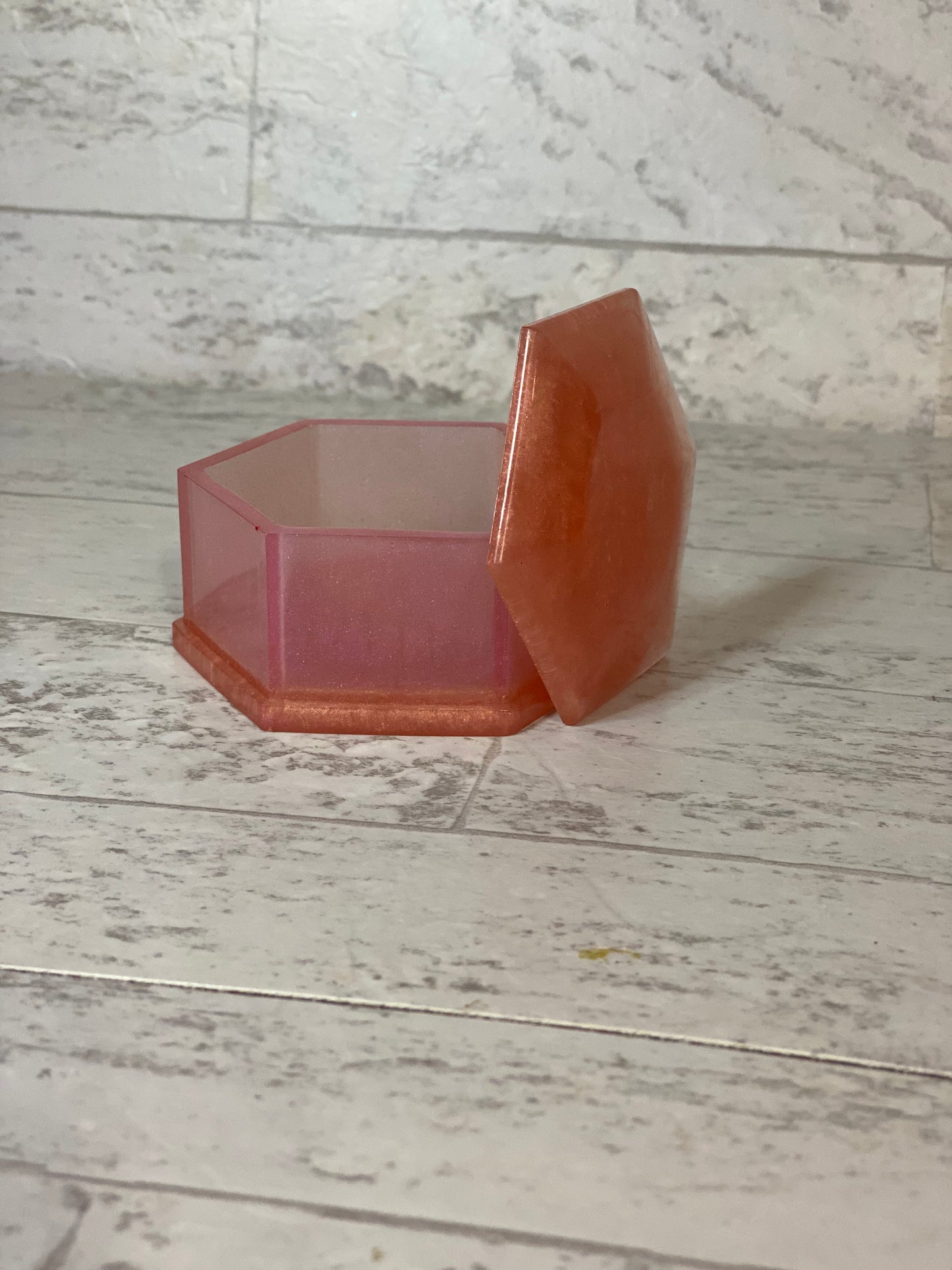 Hexagon Dish with Lid