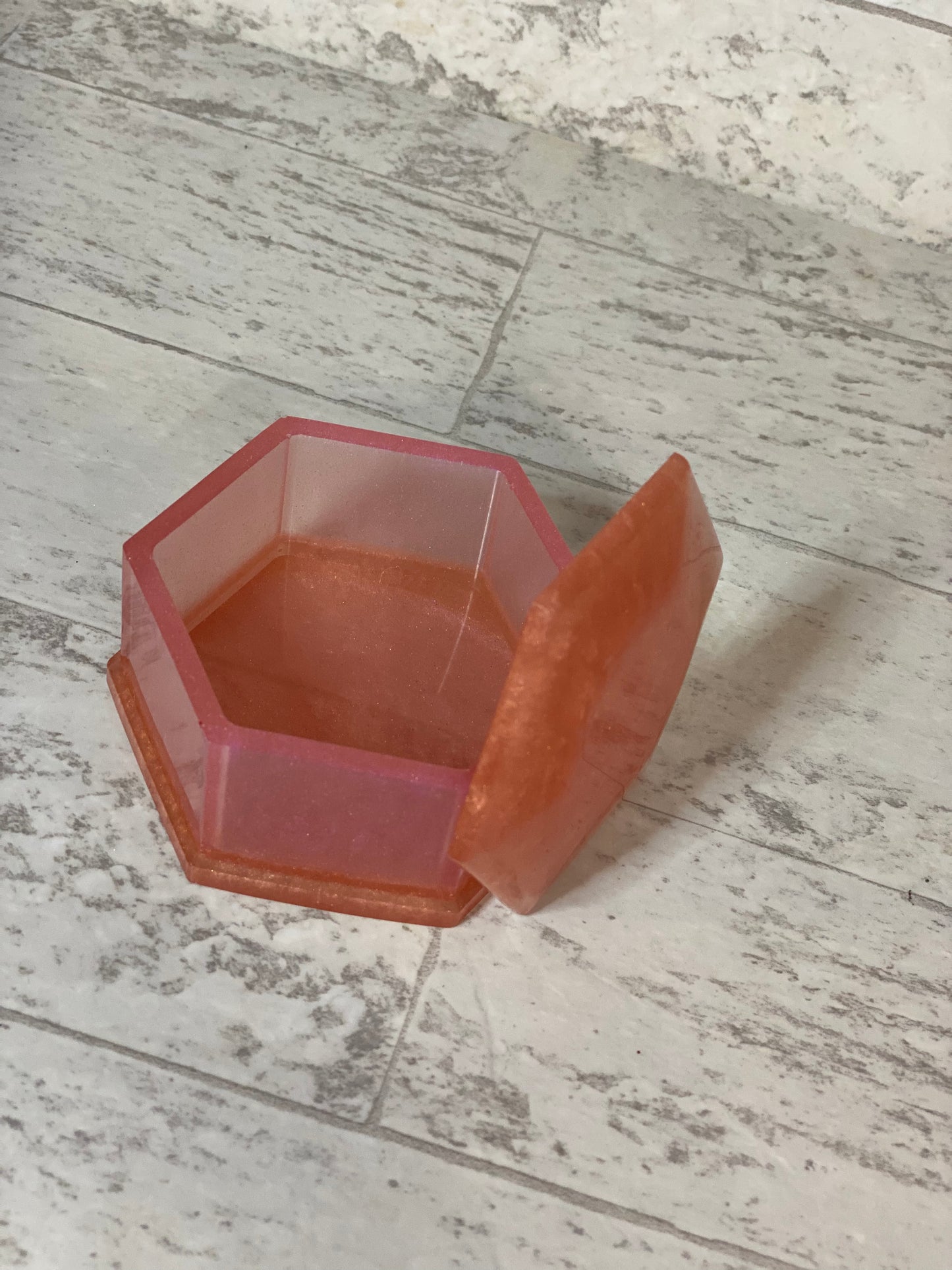Hexagon Dish with Lid