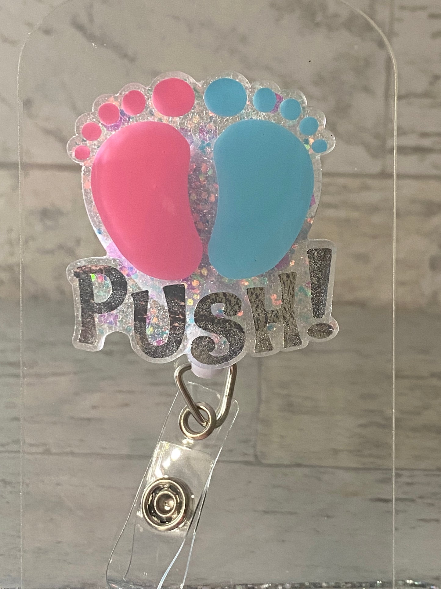 Labor and Delivery Badge Reel