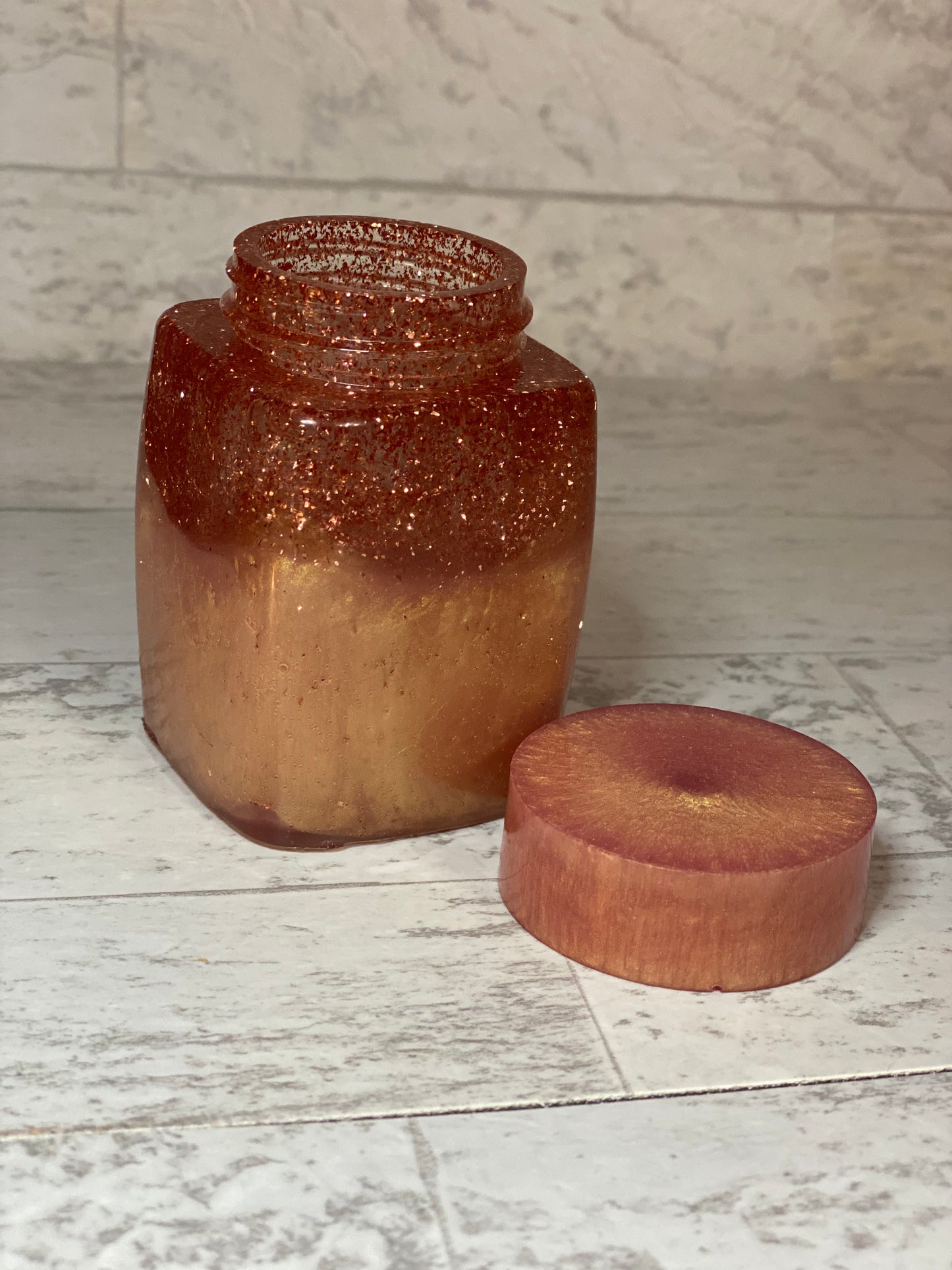 Rose Gold Small Container