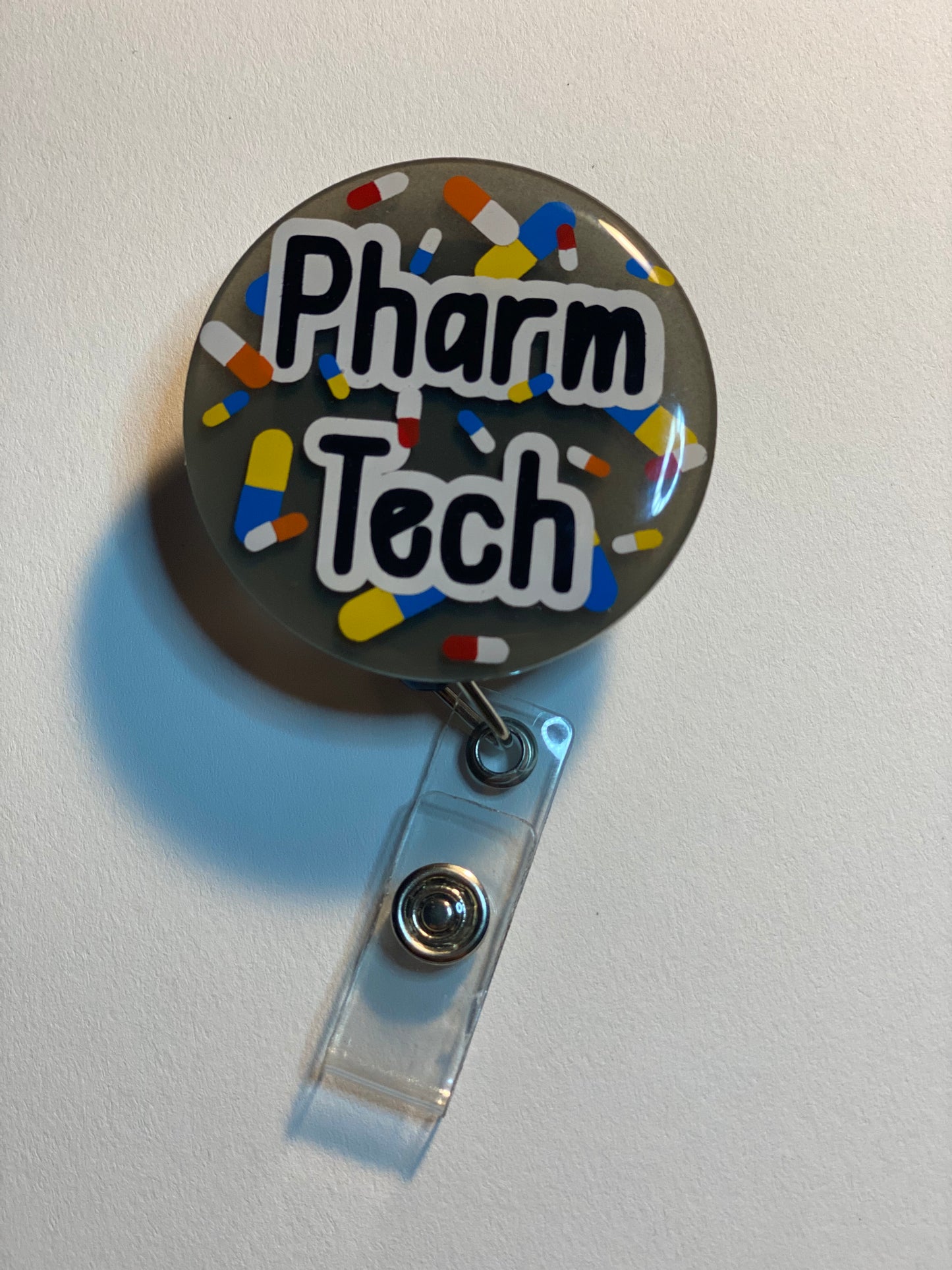 Pharmacy Tech Badge Reel