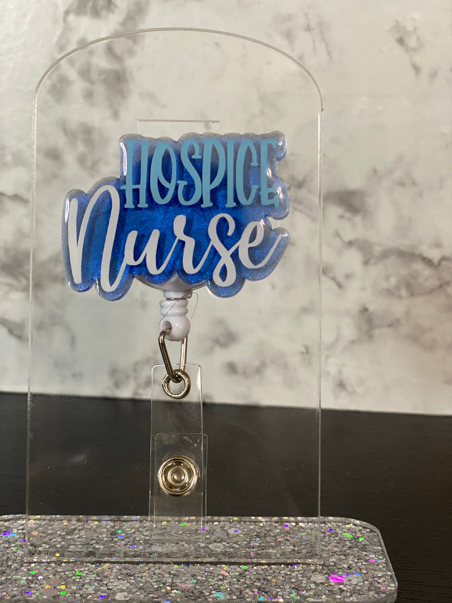 Hospice Nurse Badge Reel