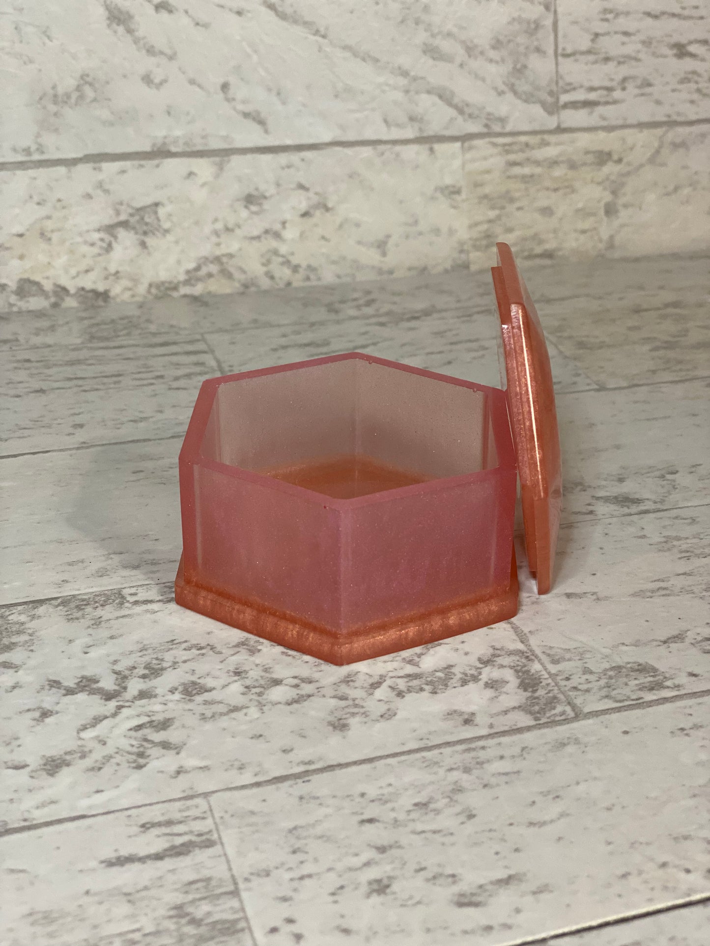 Hexagon Dish with Lid